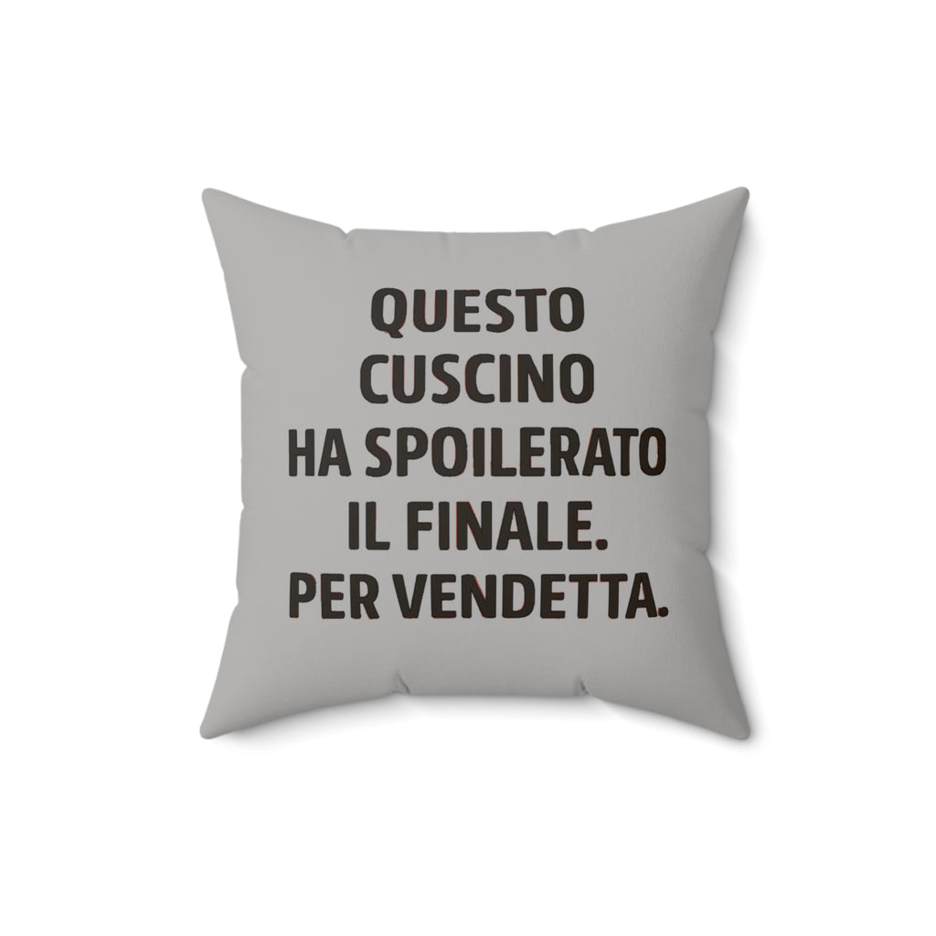 Cuscino Originale "Questo cuscino ha detto 'scegli tu'" | Idea Regalo Divertente