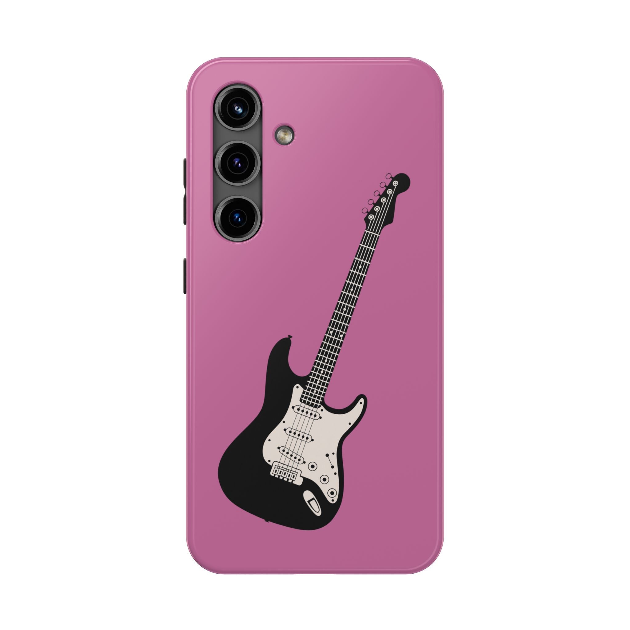 Cover Chitarra Rosa Rock Donna