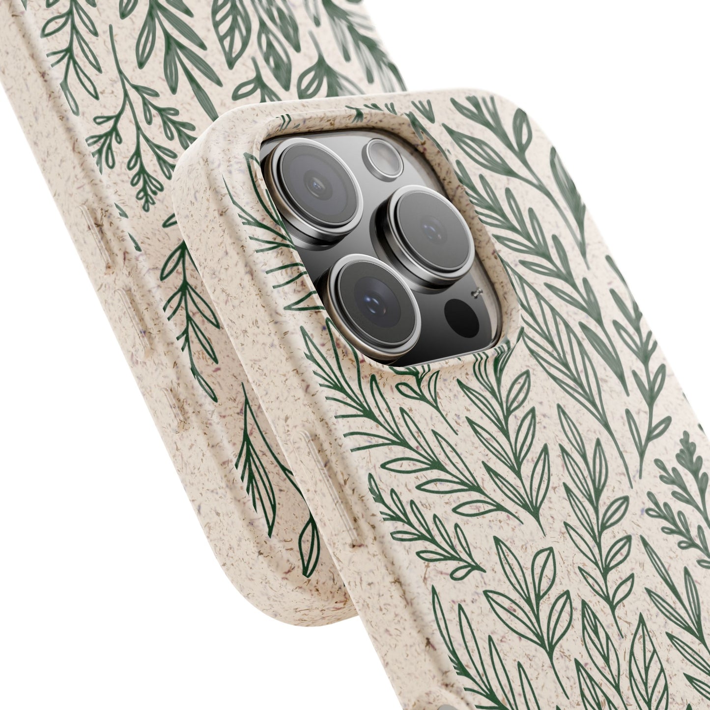 Cover Bio Originale "Rinascita Naturale" - Custodia Eco in Bambù & PLA