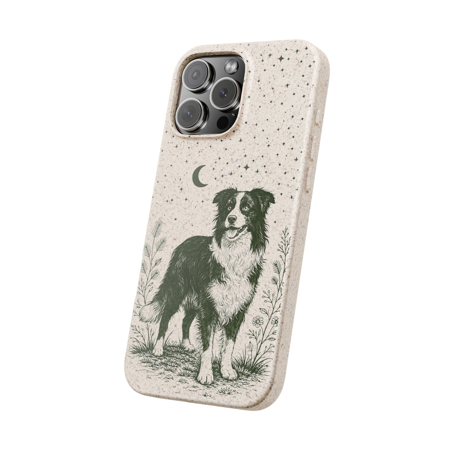 Cover iPhone Biodegradabile Originale Border Collie