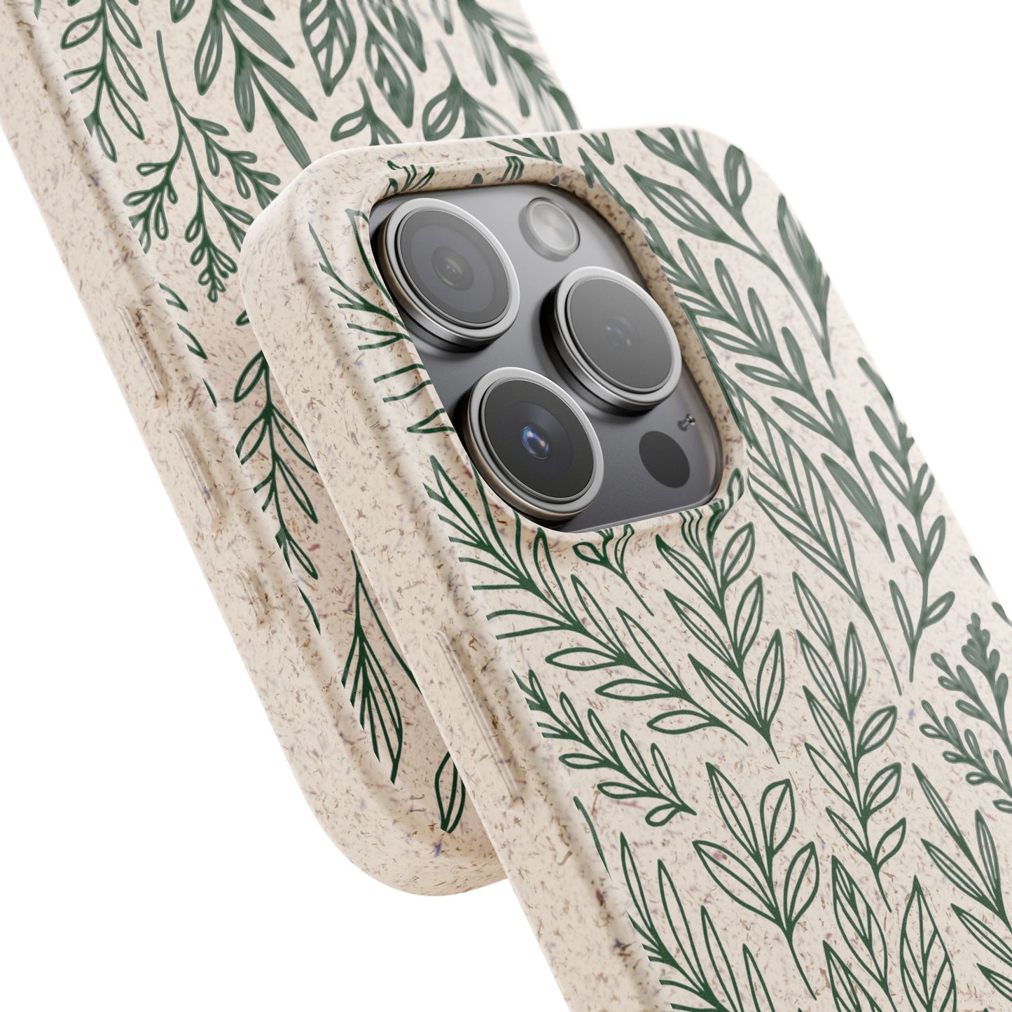 Cover Bio Originale "Rinascita Naturale" - Custodia Eco in Bambù & PLA