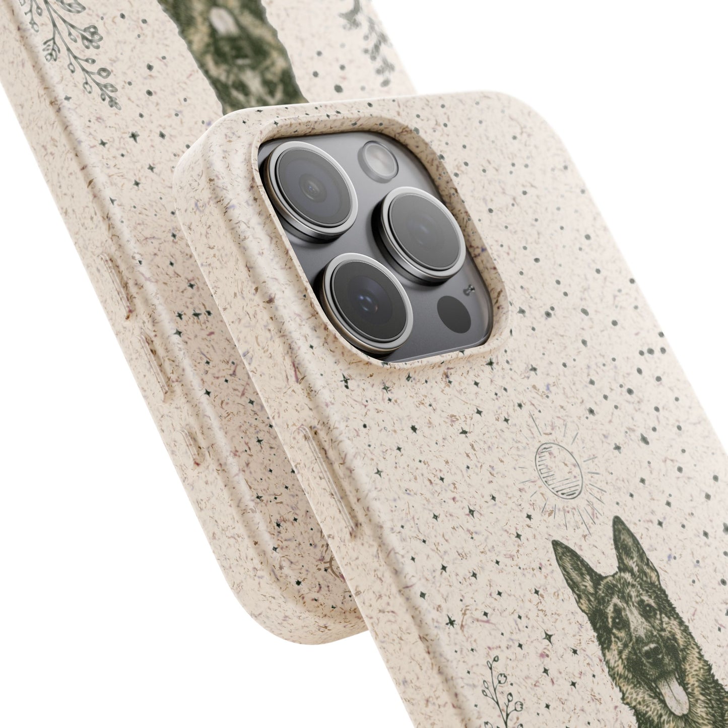 Cover iphone Biodegradabile Originale Pastore Tedesco