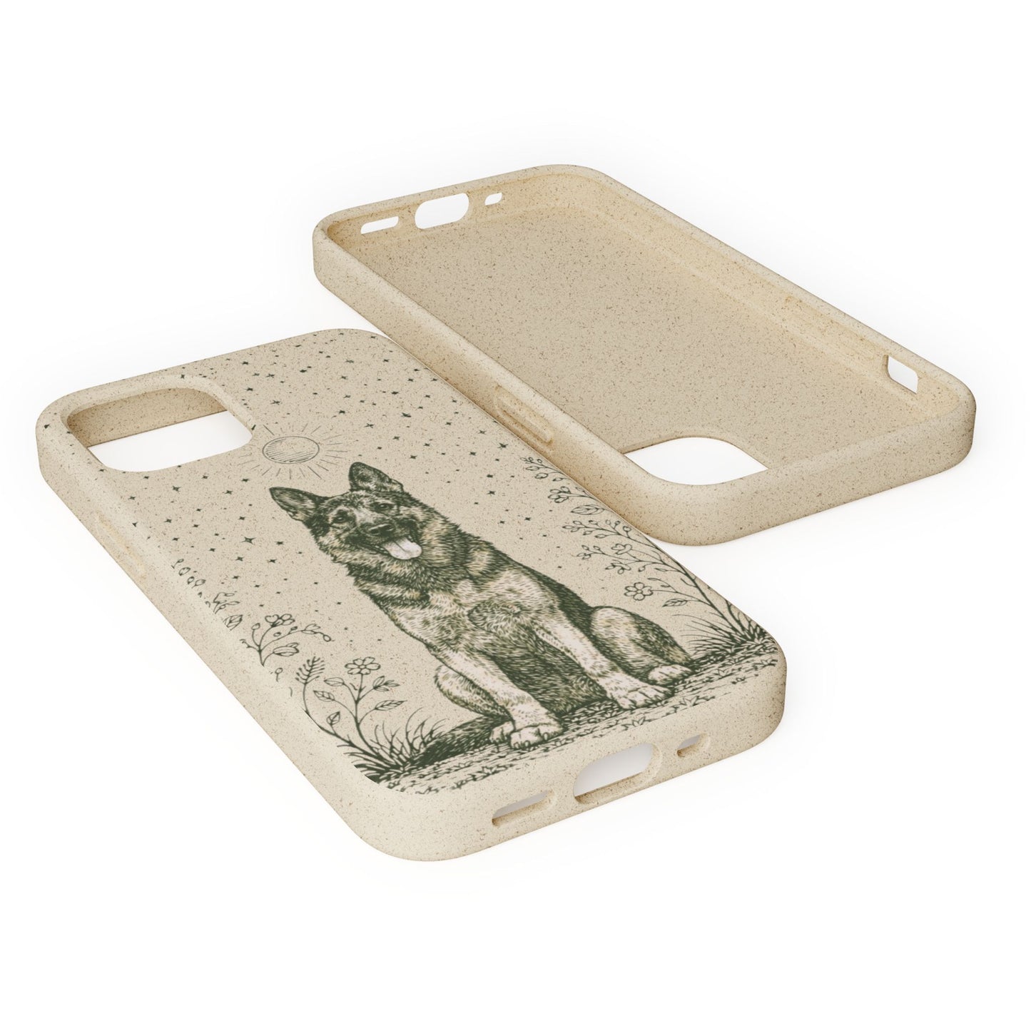 Cover iphone Biodegradabile Originale Pastore Tedesco