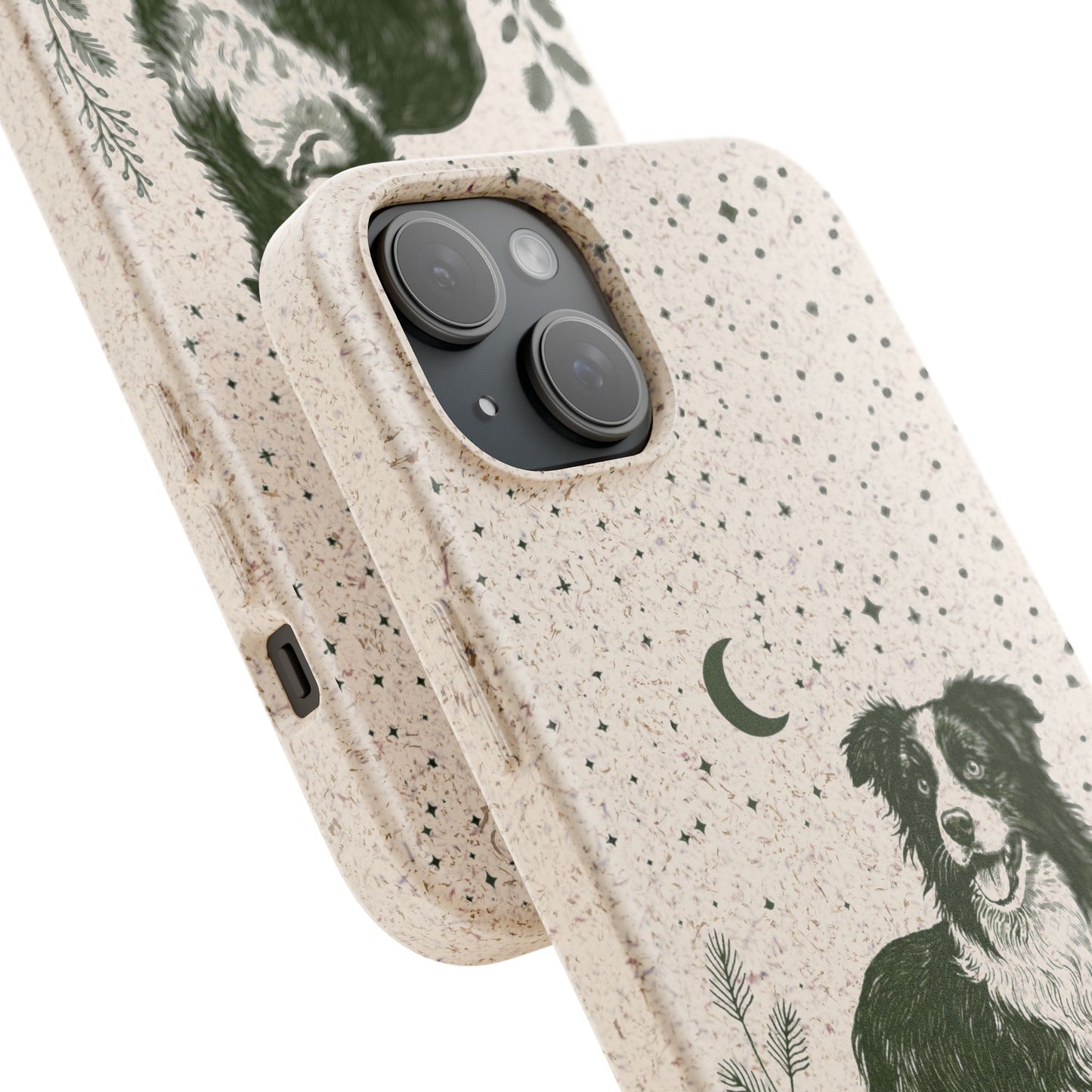 Cover iPhone Biodegradabile Originale Border Collie