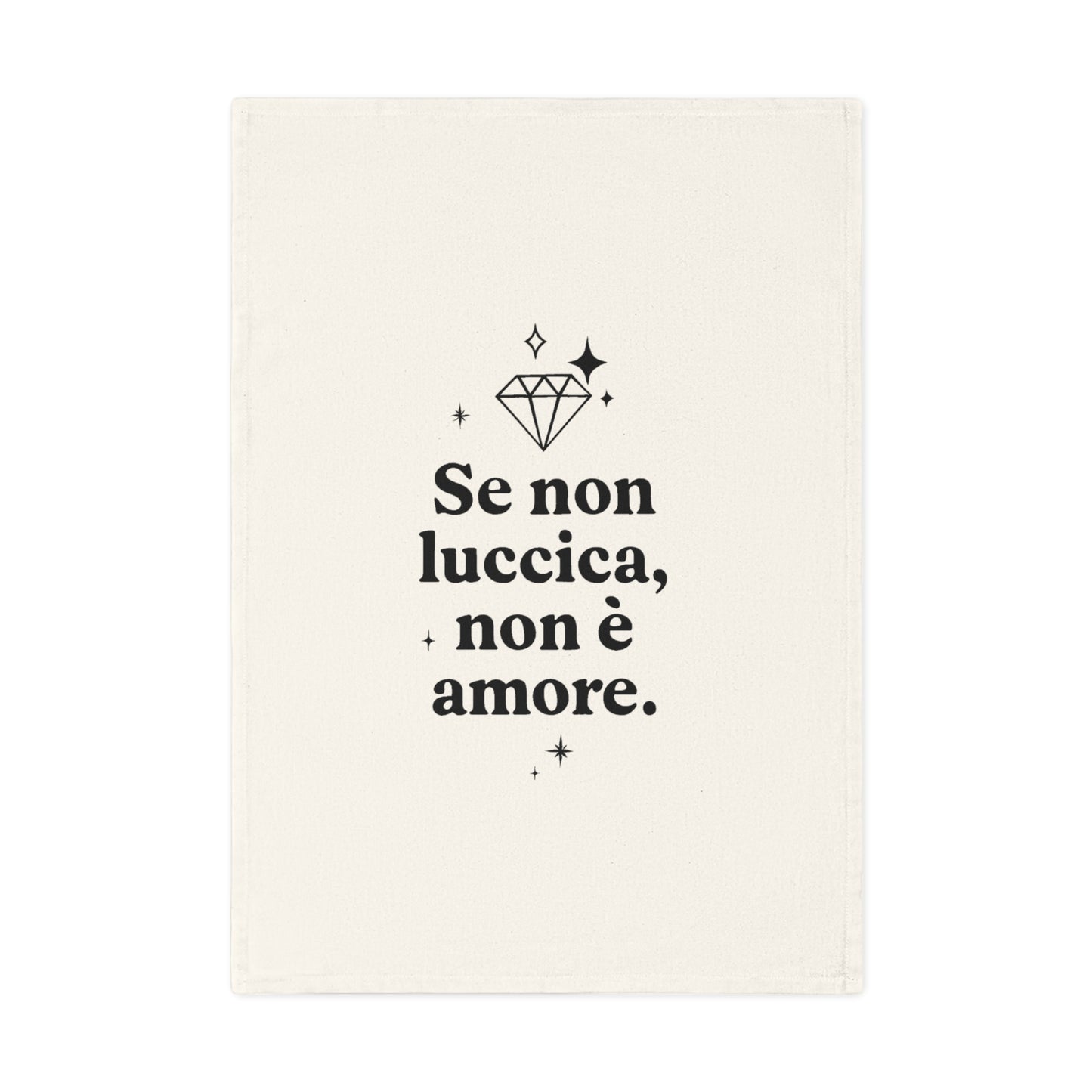Strofinaccio Originale Divertente "Se non luccica..."
