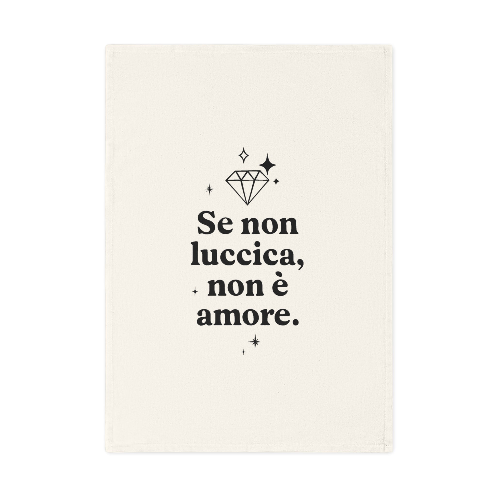 Strofinaccio Originale Divertente "Se non luccica..."