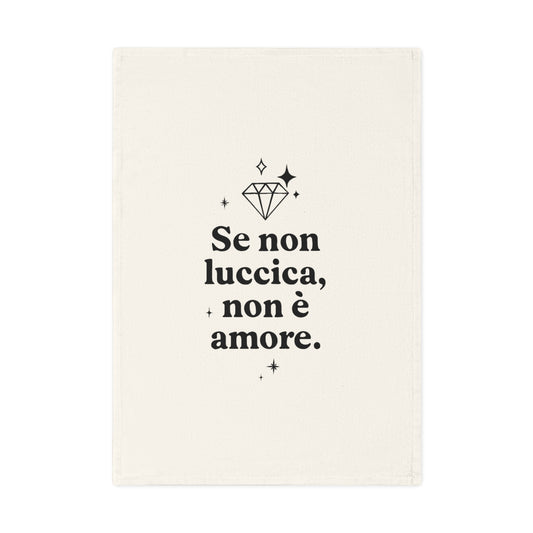 Strofinaccio Originale Divertente "Se non luccica..."