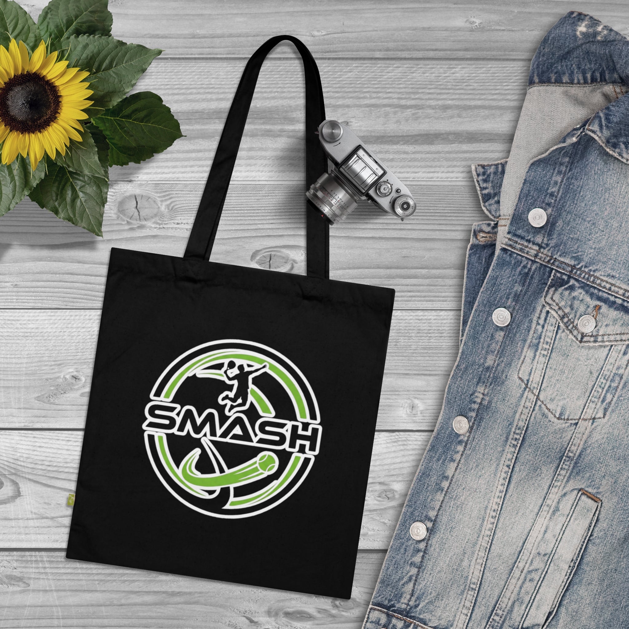 Tote Bag Originale Padel "Smash" in Cotone Organico Pesante