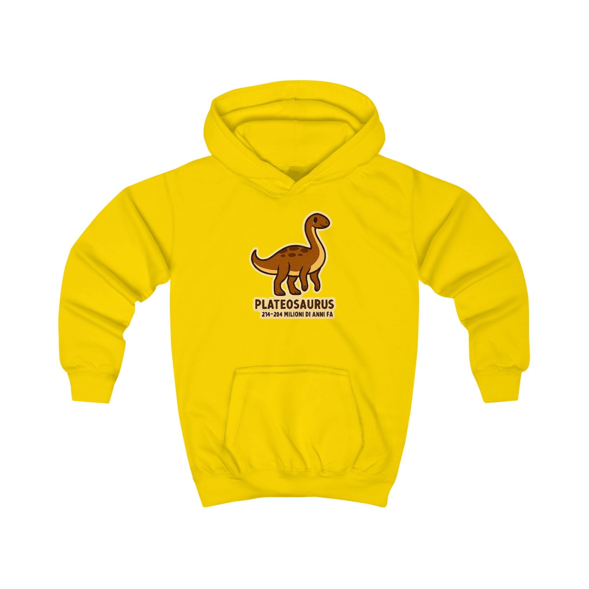 Felpa con Cappuccio Dino