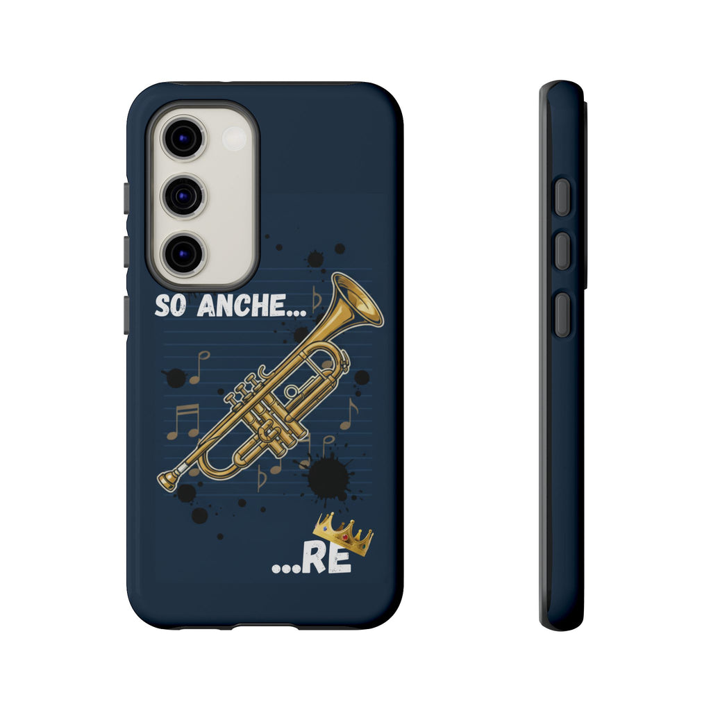 Cover Telefono rigida  Musicista Originale "So Anche... RE" Idea regalo musicisti ironici