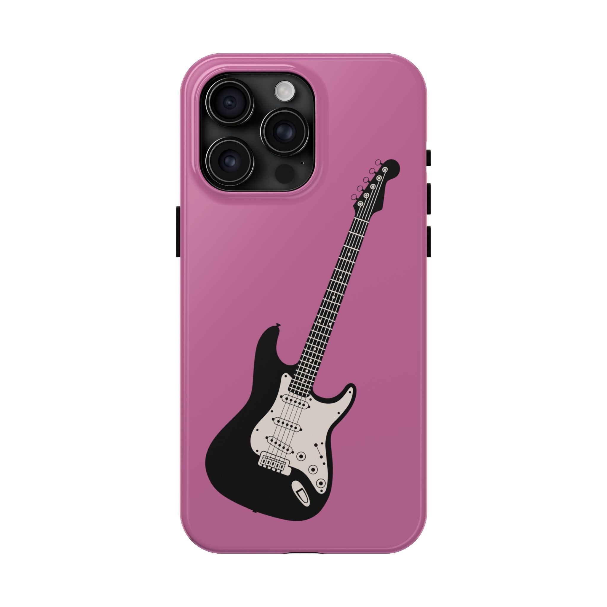 Cover Chitarra Rosa Rock Donna