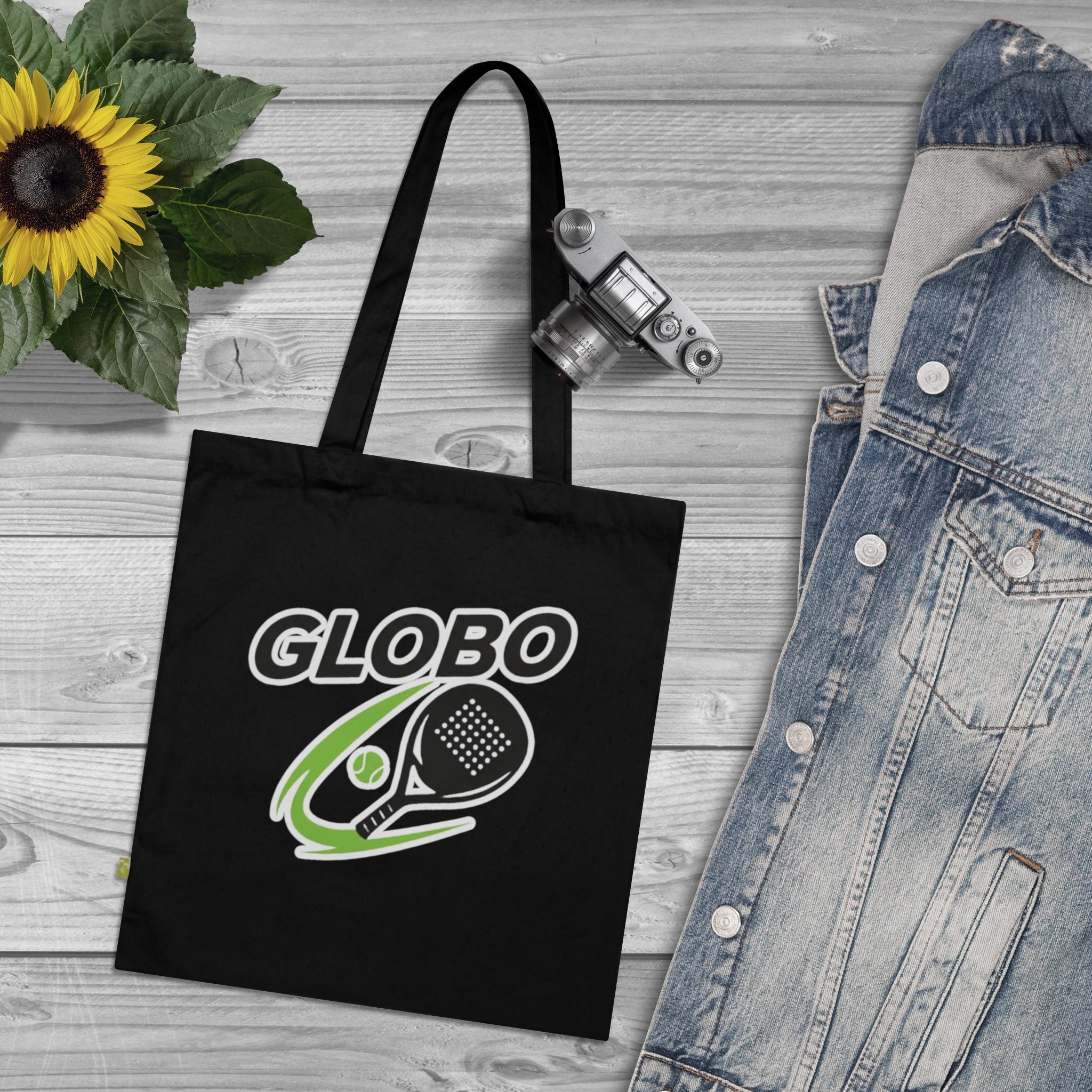 Tote Bag Originale Padel "Globo" in Cotone Organico