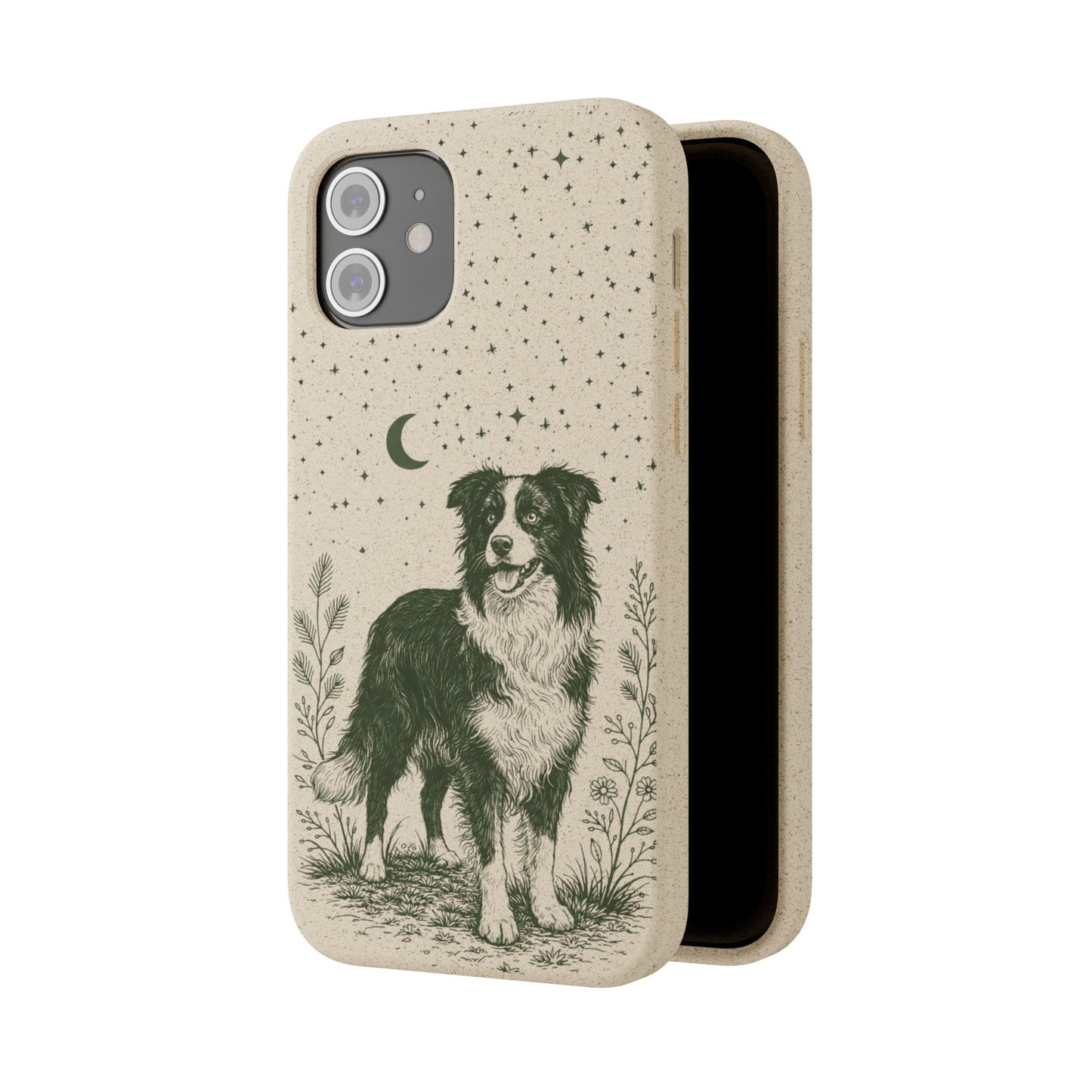 Cover iPhone Biodegradabile Originale Border Collie