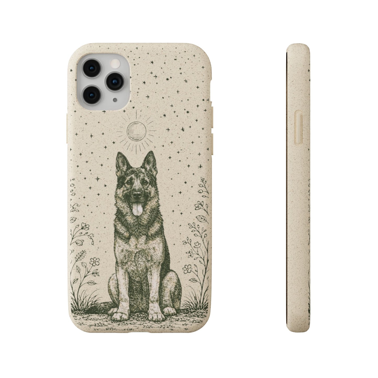 Cover iphone Biodegradabile Originale Pastore Tedesco