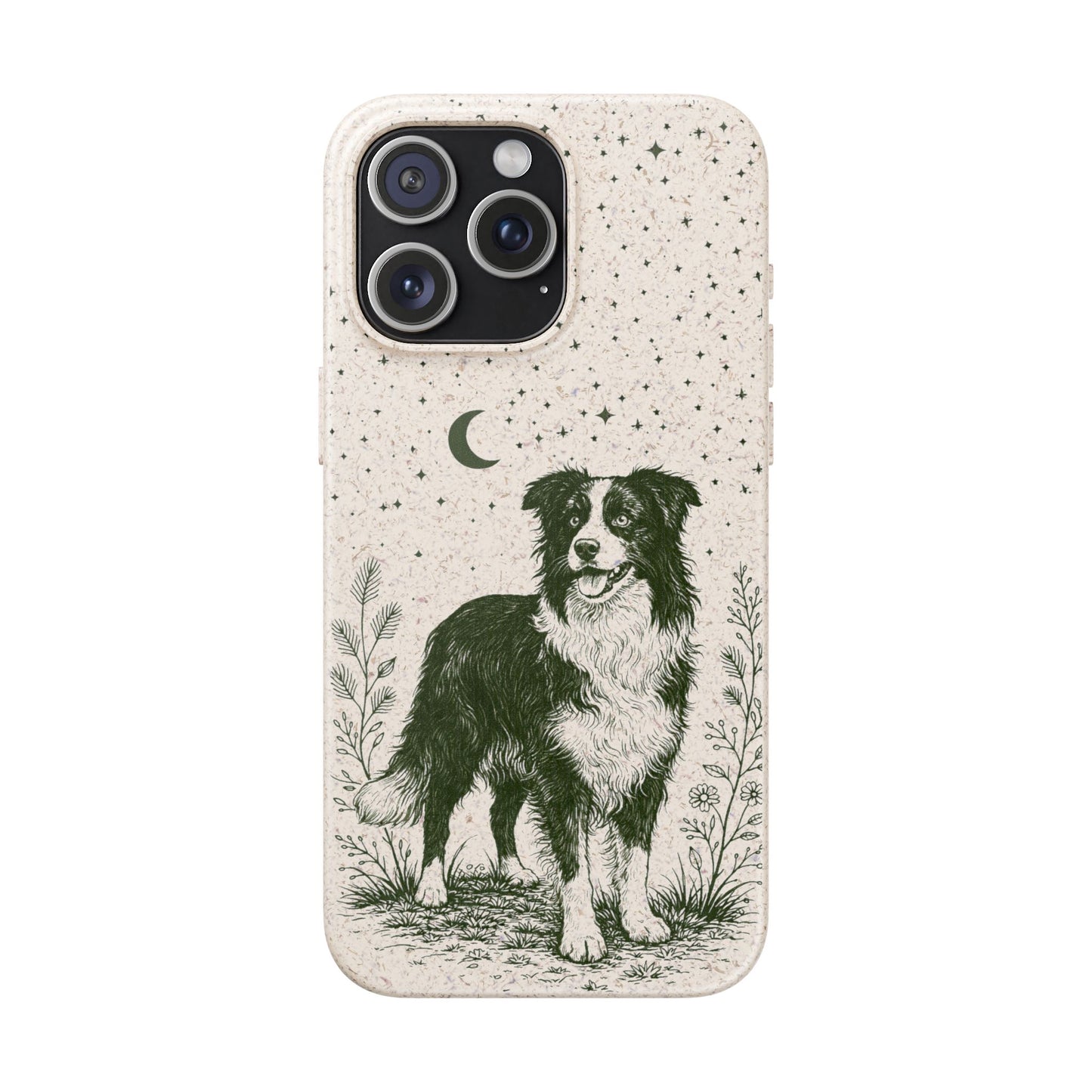 Cover iPhone Biodegradabile Originale Border Collie