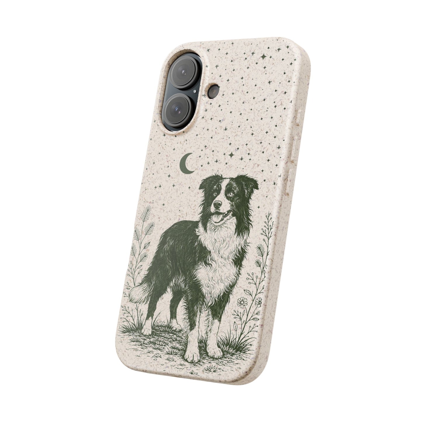 Cover iPhone Biodegradabile Originale Border Collie