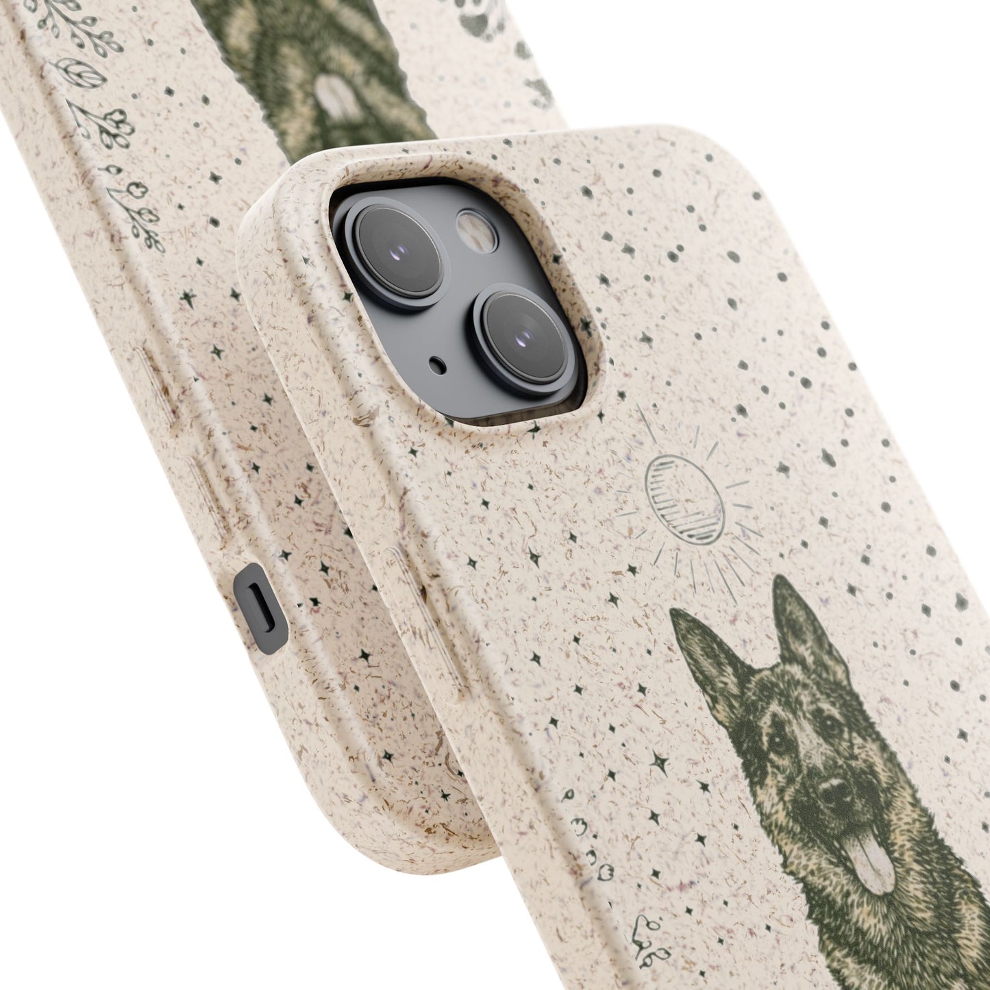 Cover iphone Biodegradabile Originale Pastore Tedesco