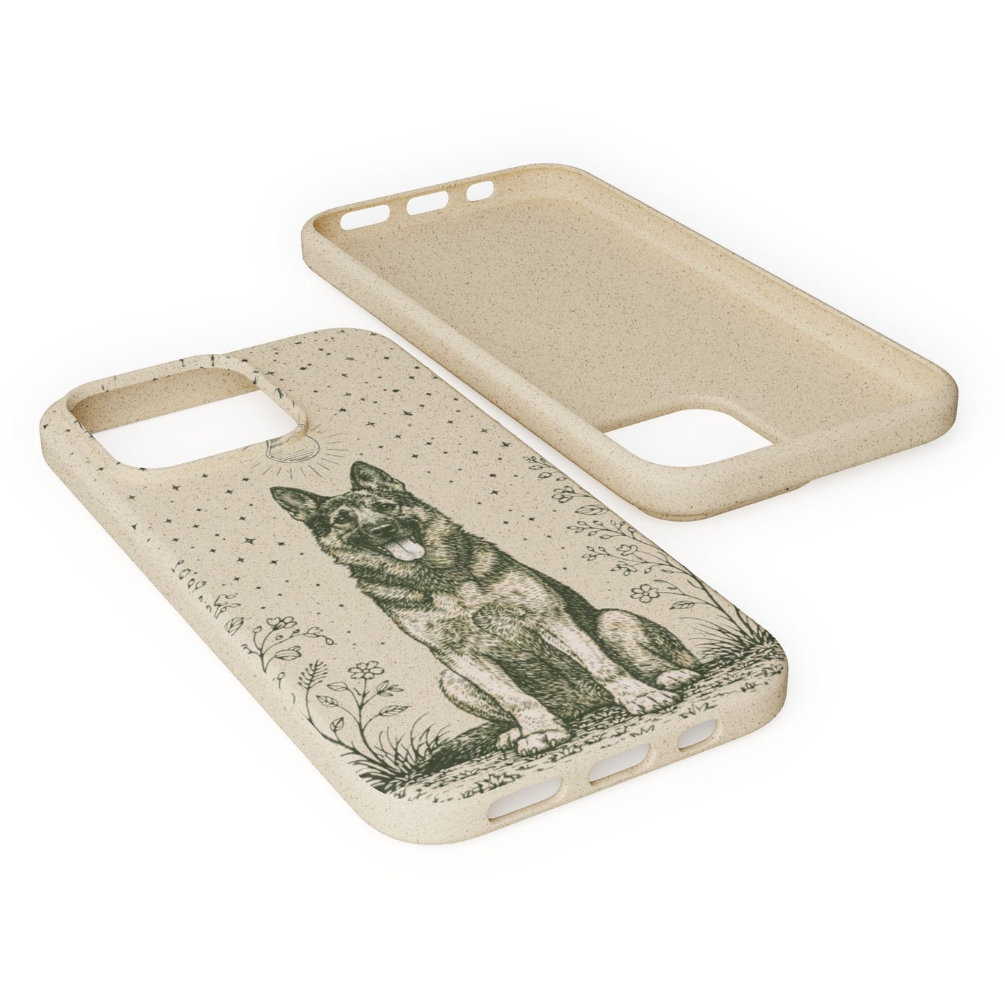 Cover iphone Biodegradabile Originale Pastore Tedesco
