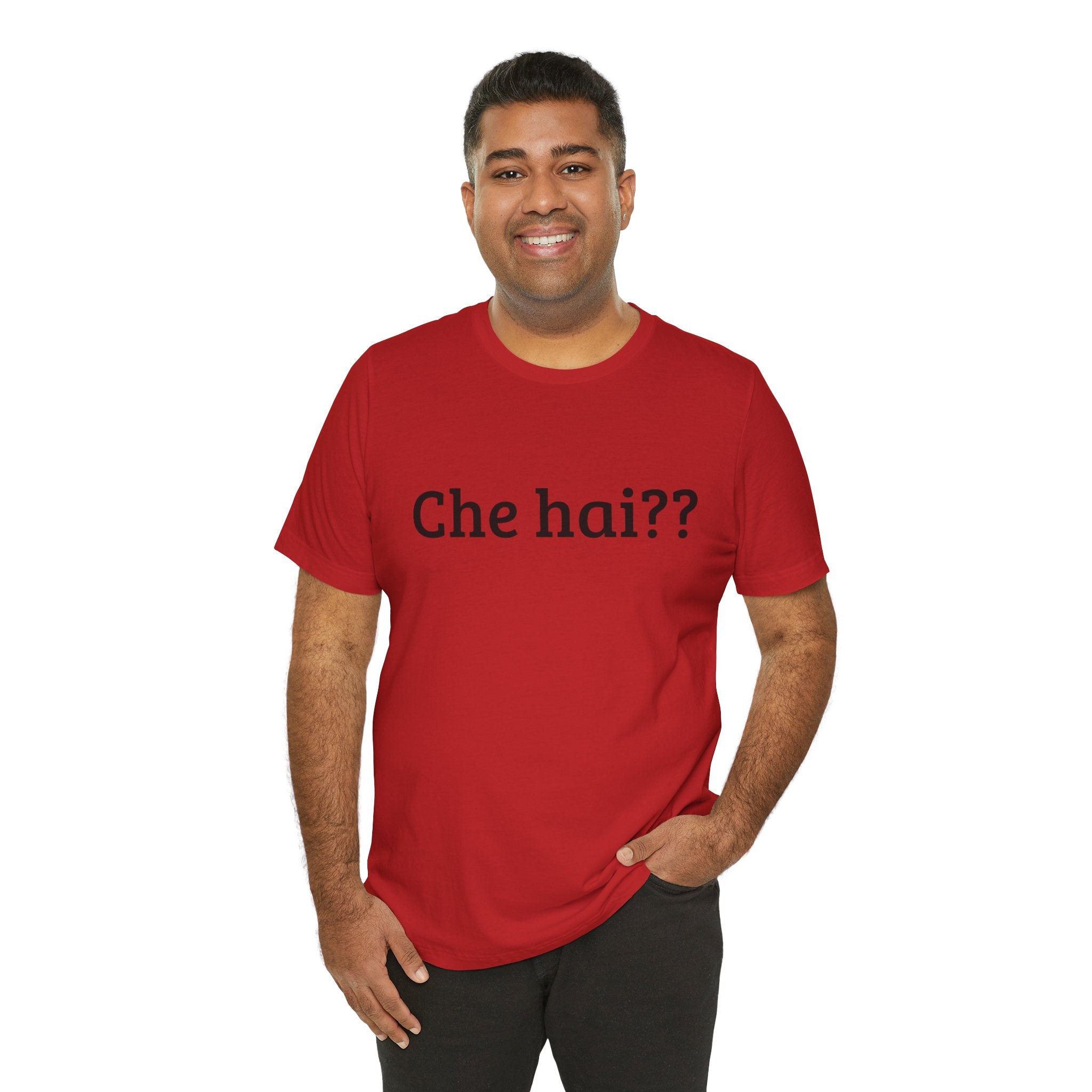 T-shirt Uomo "Che Hai??" - Maglietta Divertente Originale (Idea Coppia)
