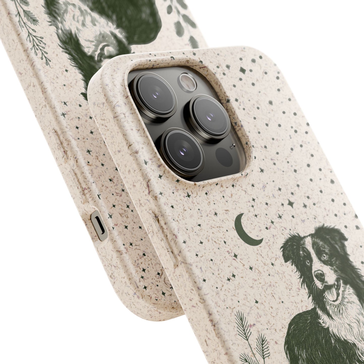 Cover iPhone Biodegradabile Originale Border Collie