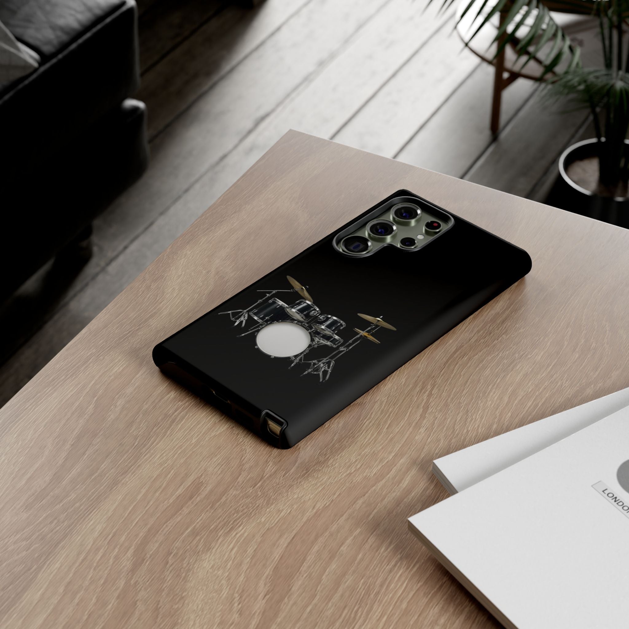 Cover Originale "Batteria Vintage" | Custodia Telefono Batterista