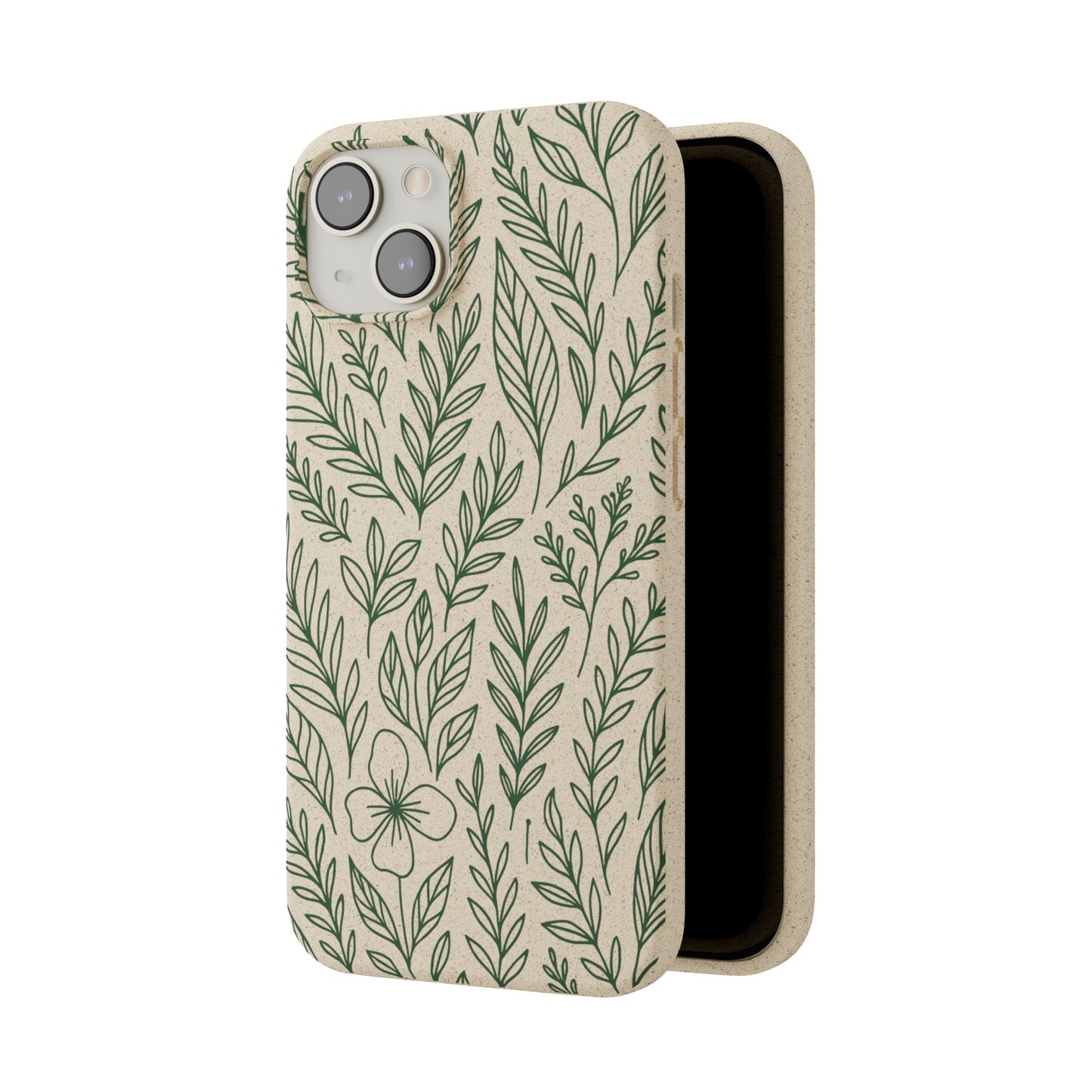 Cover Bio Originale "Rinascita Naturale" - Custodia Eco in Bambù & PLA