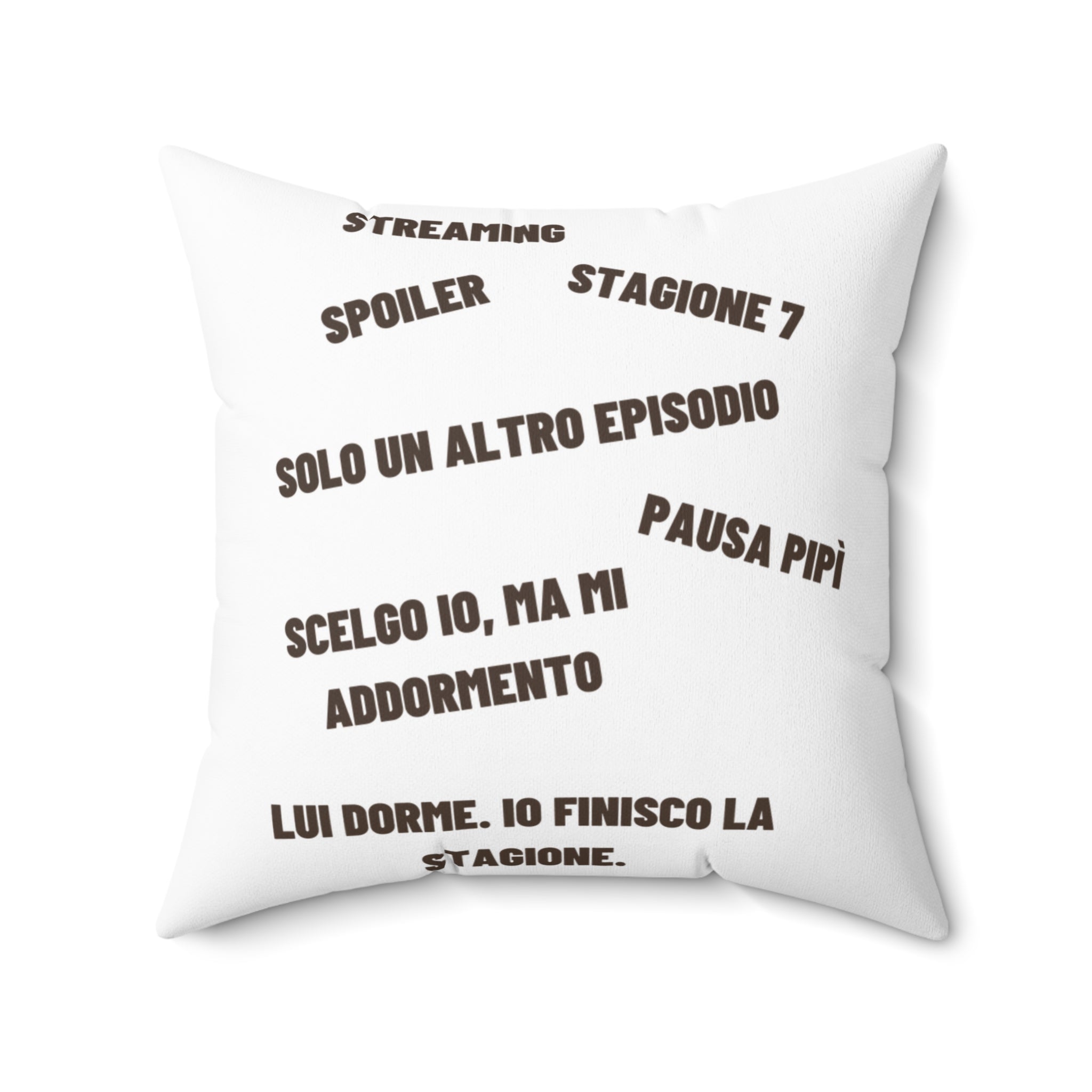 Regalo Originale cuscino,  Serie TV, Cuscino Divertente con Frase, Arredo Divano, Idea Regalo Netflix Lover, Cuscino Ironico, Binge Watching