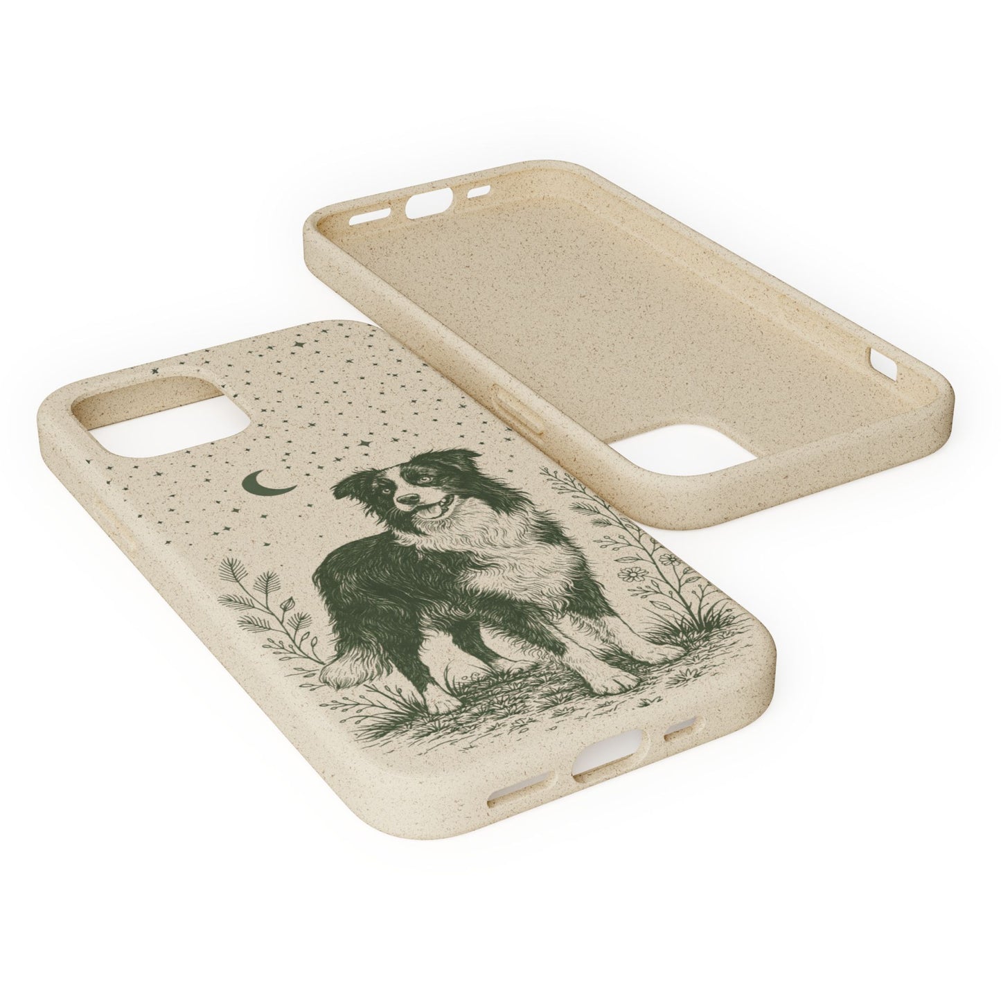 Cover iPhone Biodegradabile Originale Border Collie