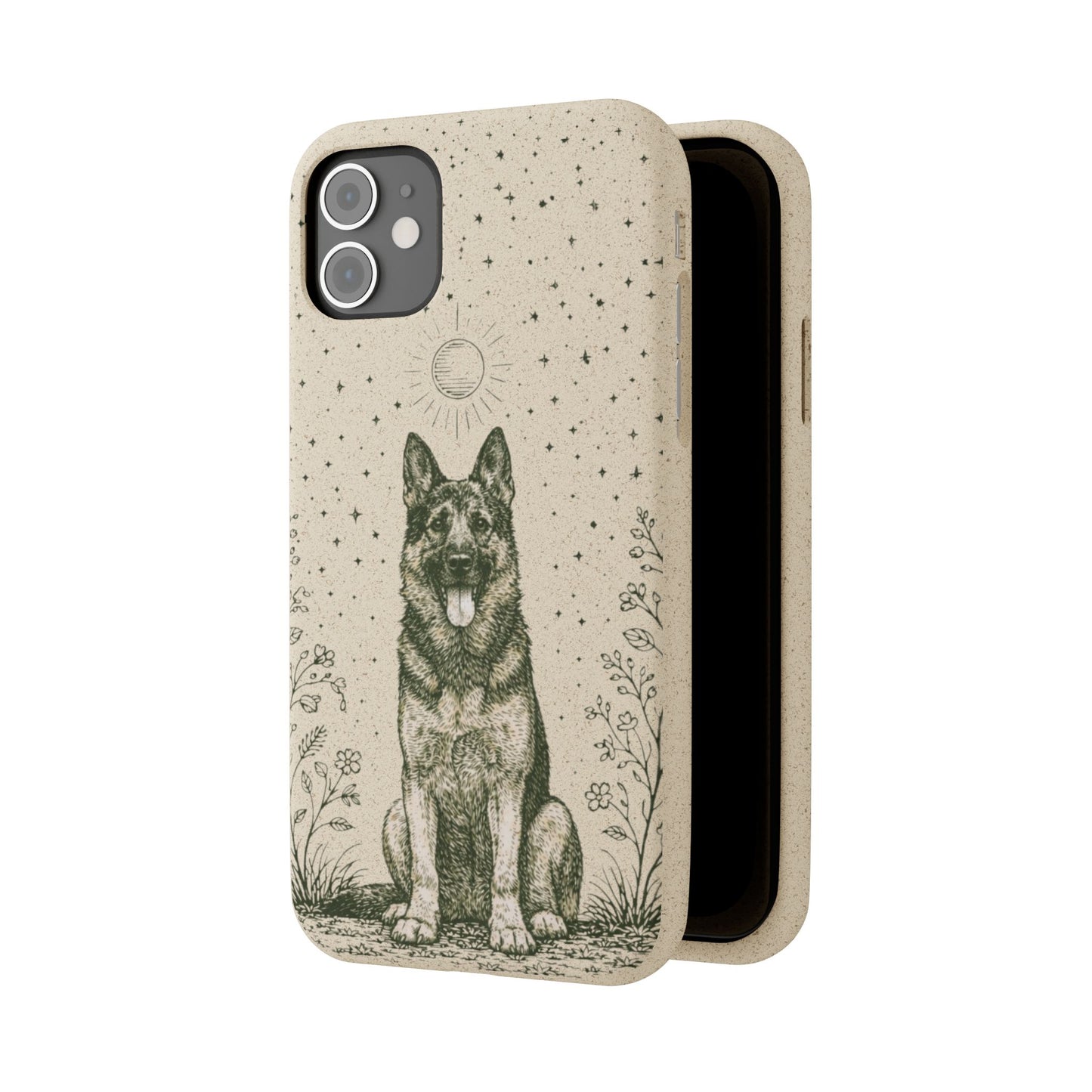 Cover iphone Biodegradabile Originale Pastore Tedesco