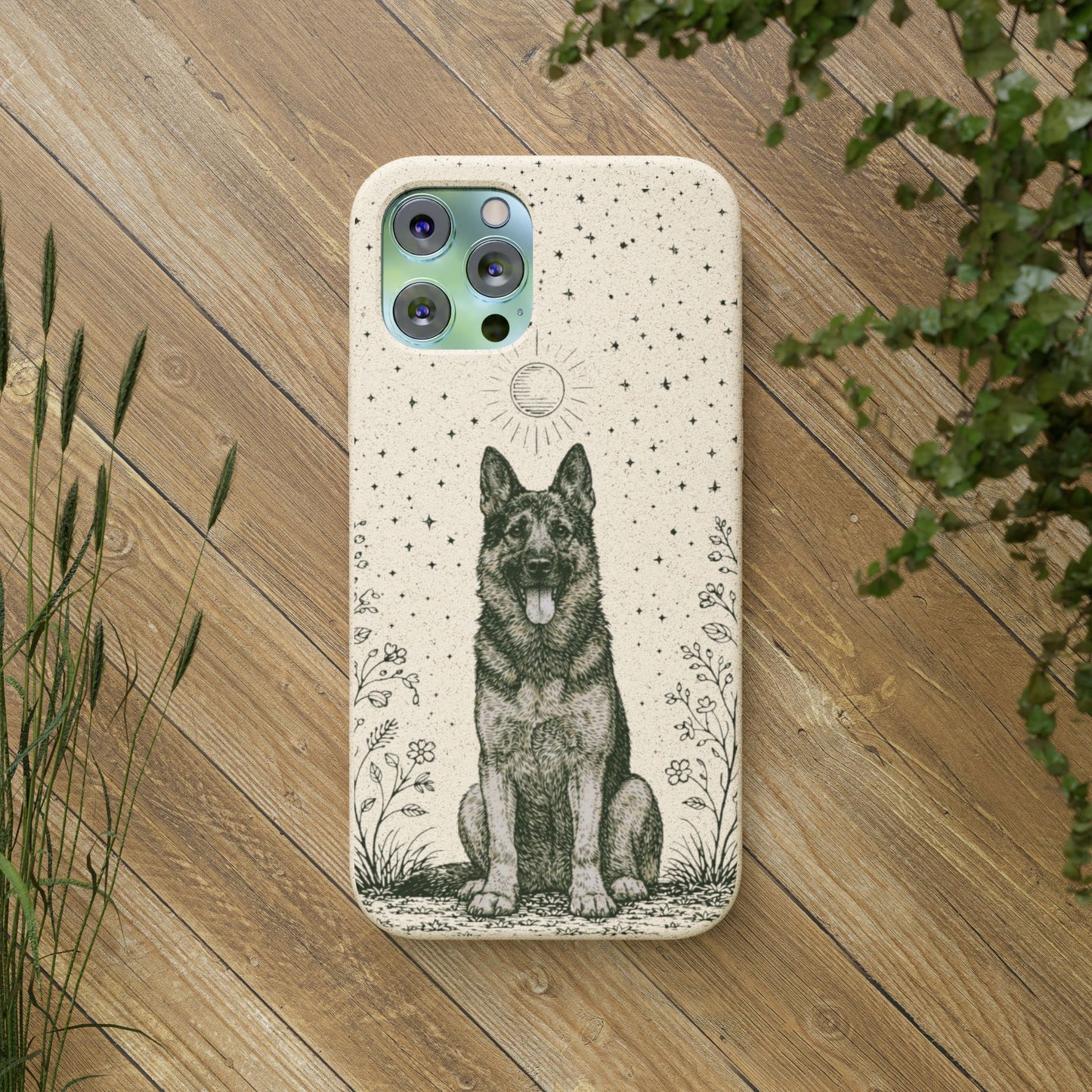 Cover iphone Biodegradabile Originale Pastore Tedesco