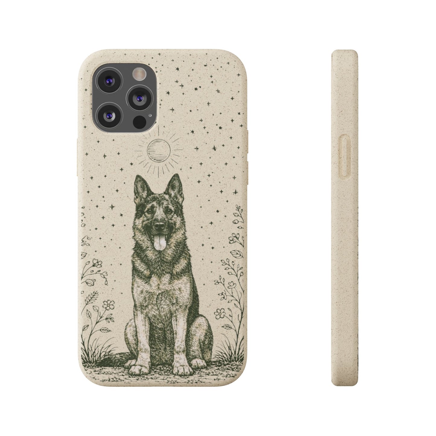 Cover iphone Biodegradabile Originale Pastore Tedesco