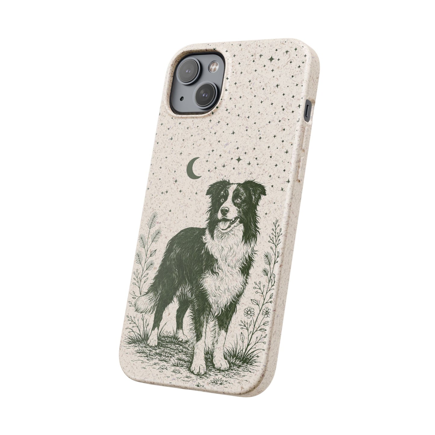 Cover iPhone Biodegradabile Originale Border Collie