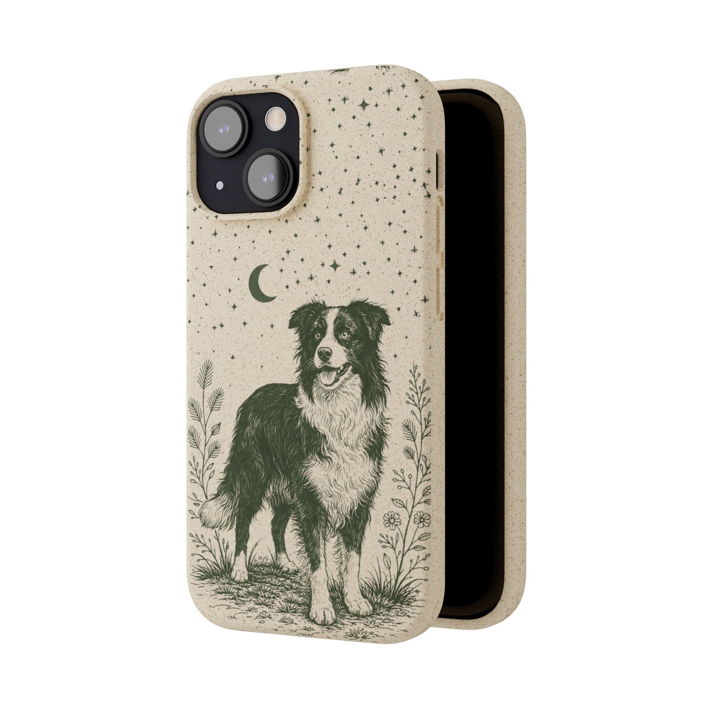 Cover iPhone Biodegradabile Originale Border Collie