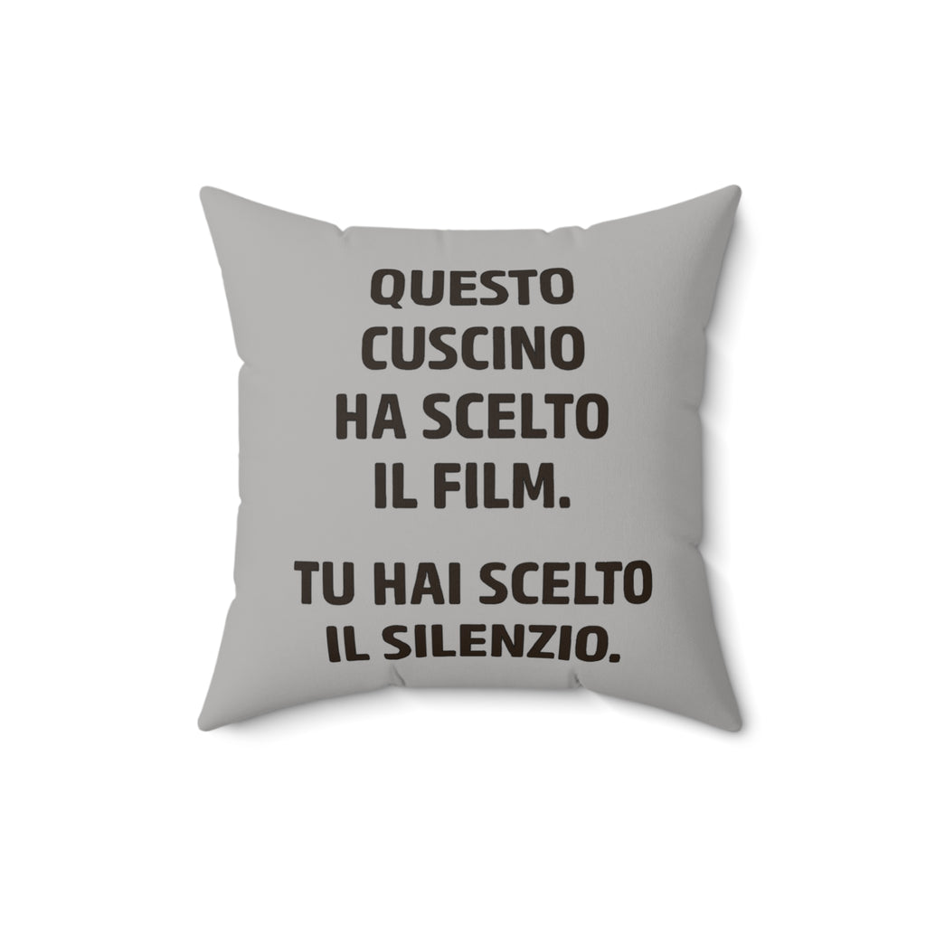 Cuscino Originale Divertente "Ha Nascosto il Telecomando"