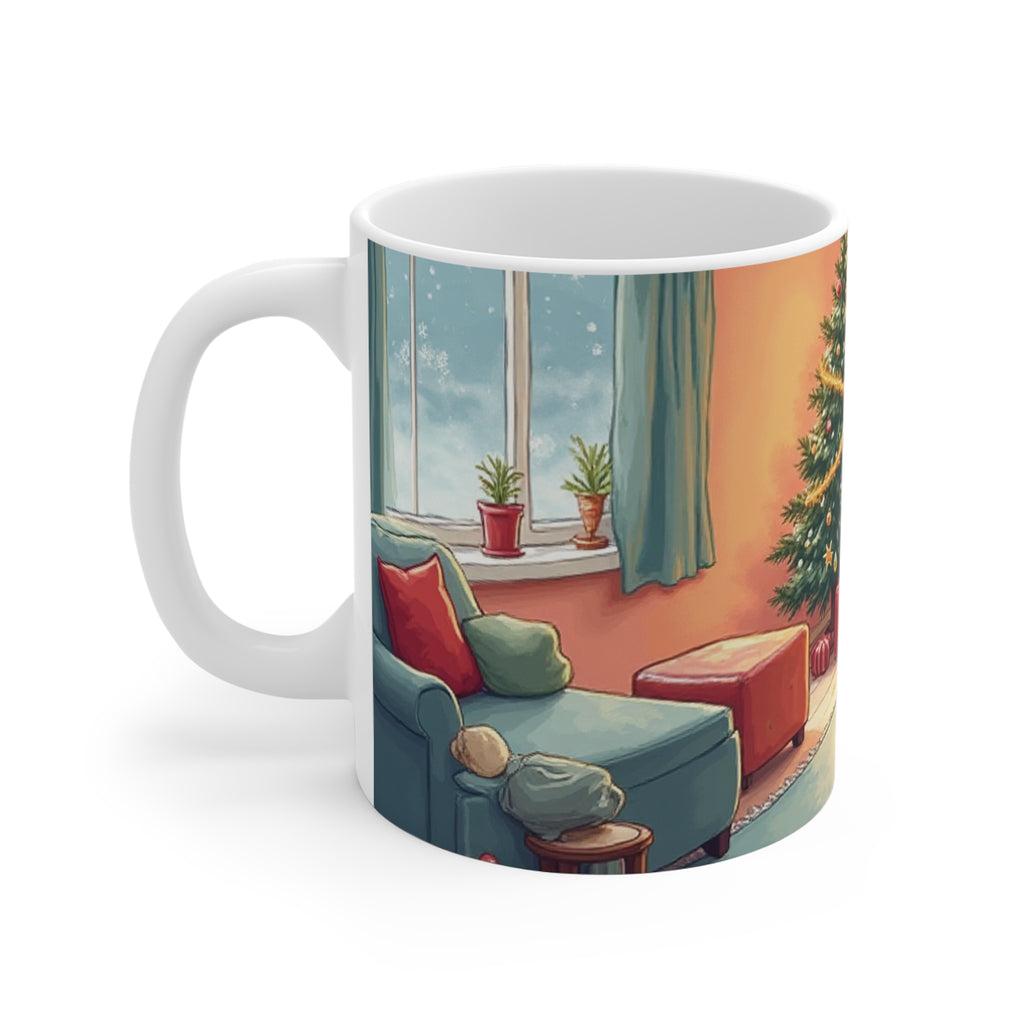 Tazza Natale Originale "Camino Acceso"