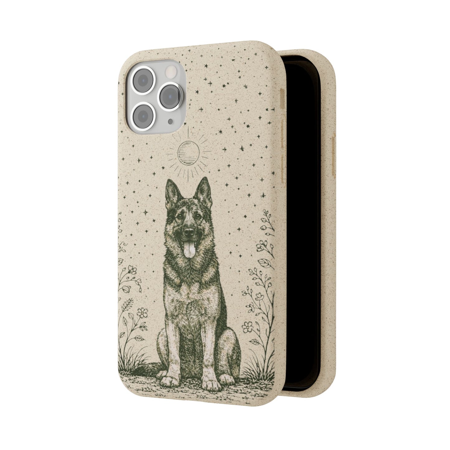 Cover iphone Biodegradabile Originale Pastore Tedesco