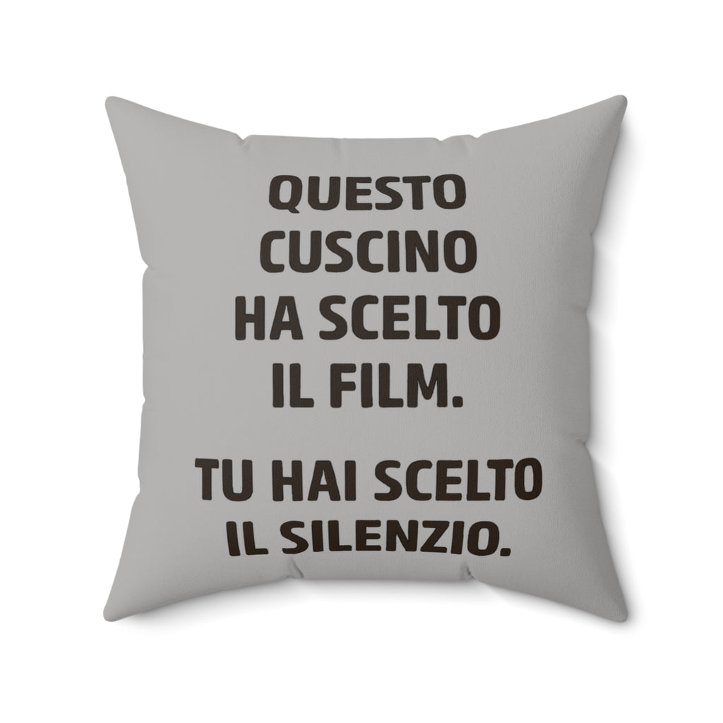 Cuscino Originale Divertente "Ha Nascosto il Telecomando"
