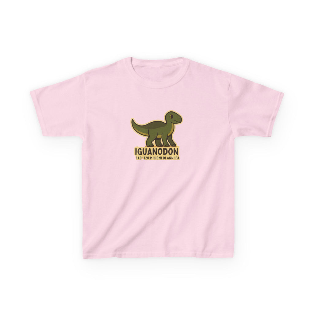 T-shirt Bambino Originale "Dino Iguanodon" | Maglietta Cotone Morbido