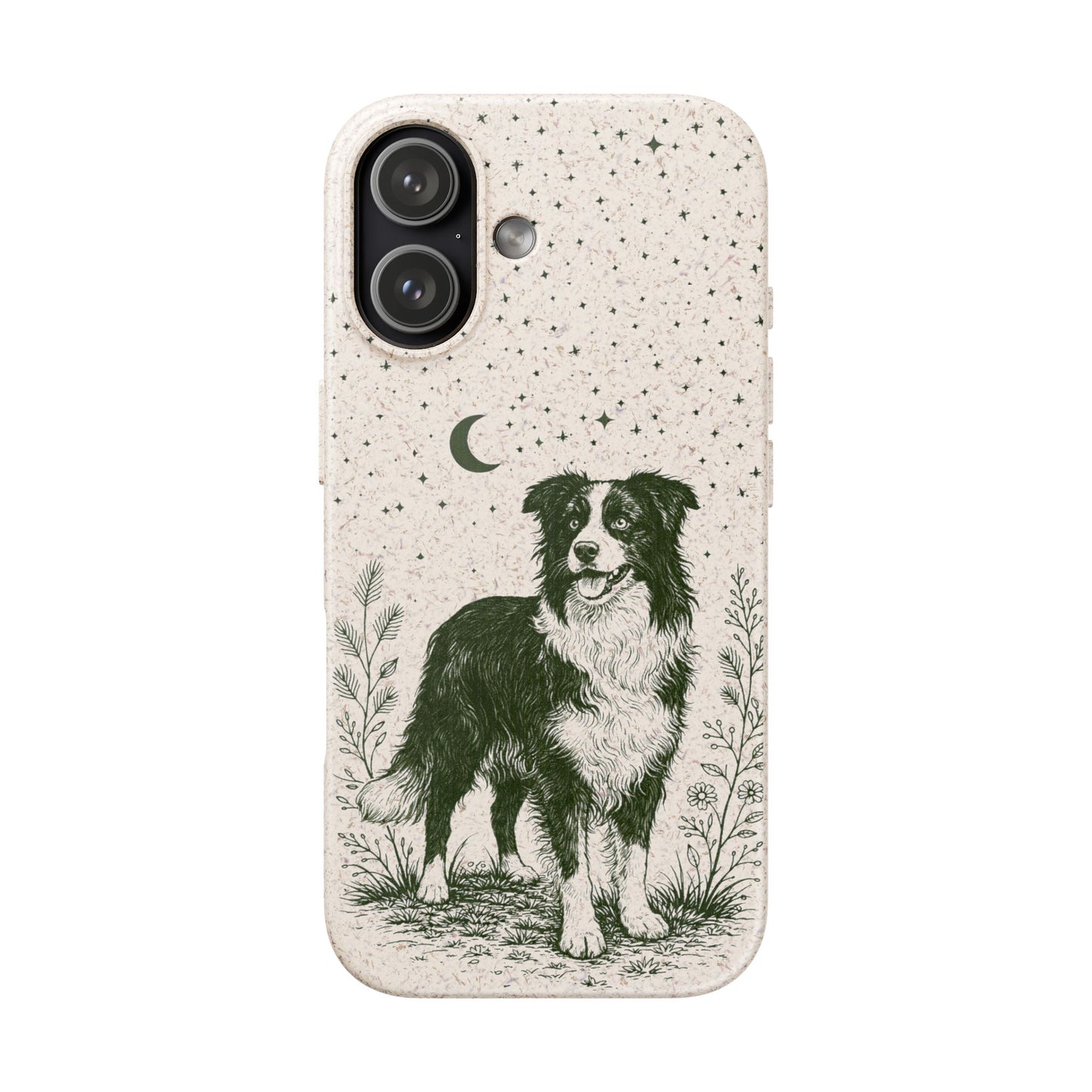 Cover iPhone Biodegradabile Originale Border Collie