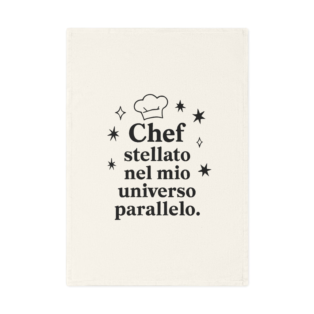 Strofinaccio Originale Divertente "Chef Stellato Parallelo"