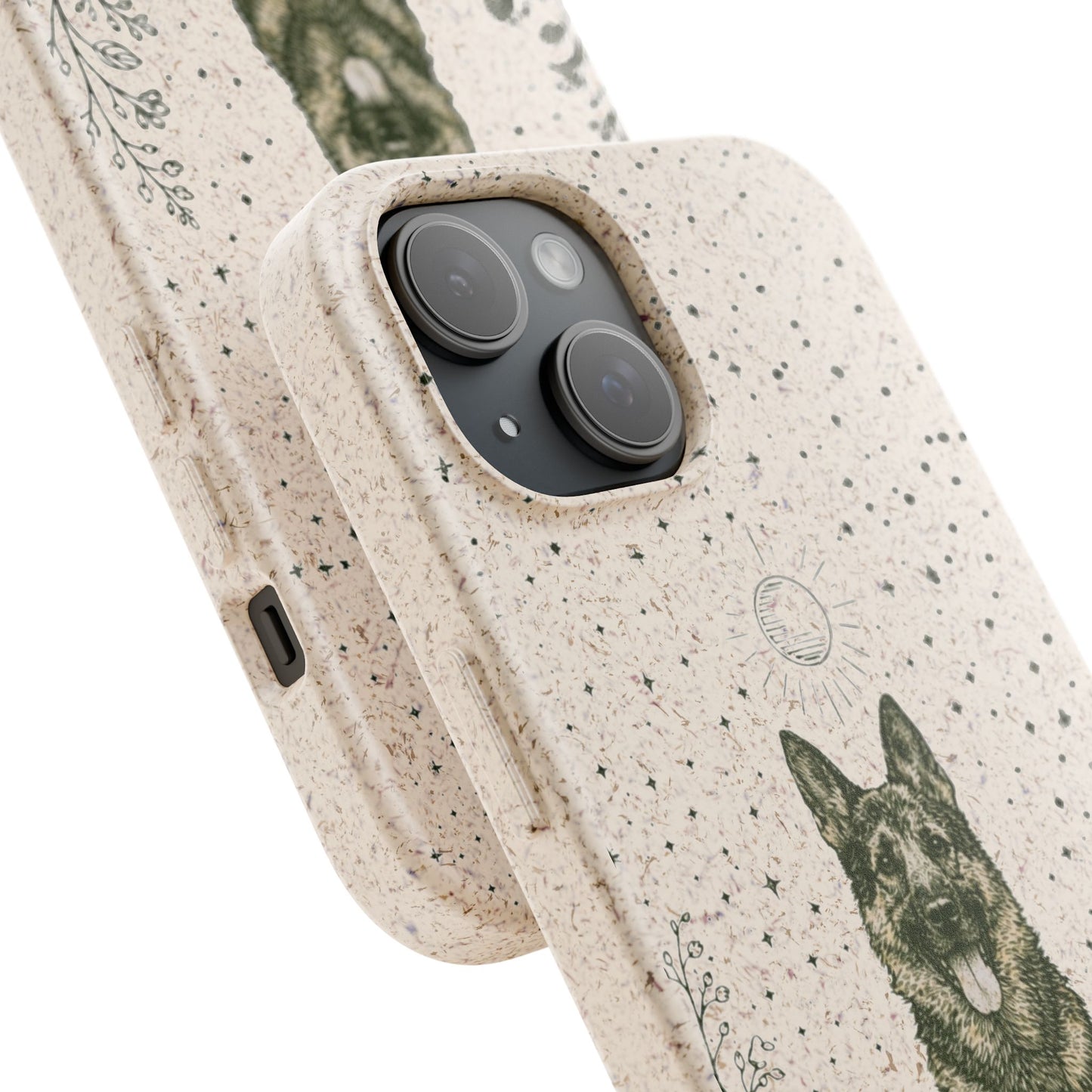 Cover iphone Biodegradabile Originale Pastore Tedesco