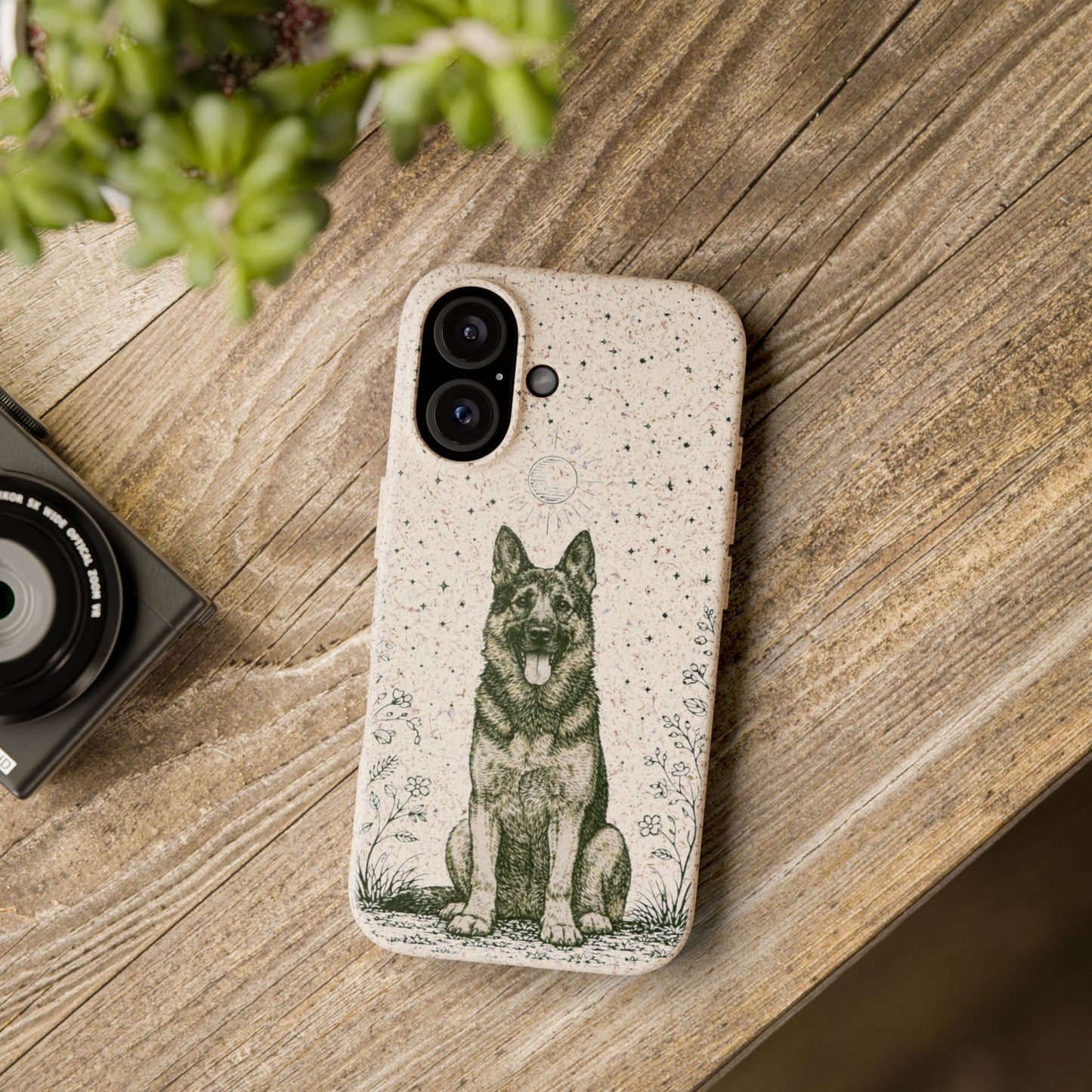 Cover iphone Biodegradabile Originale Pastore Tedesco