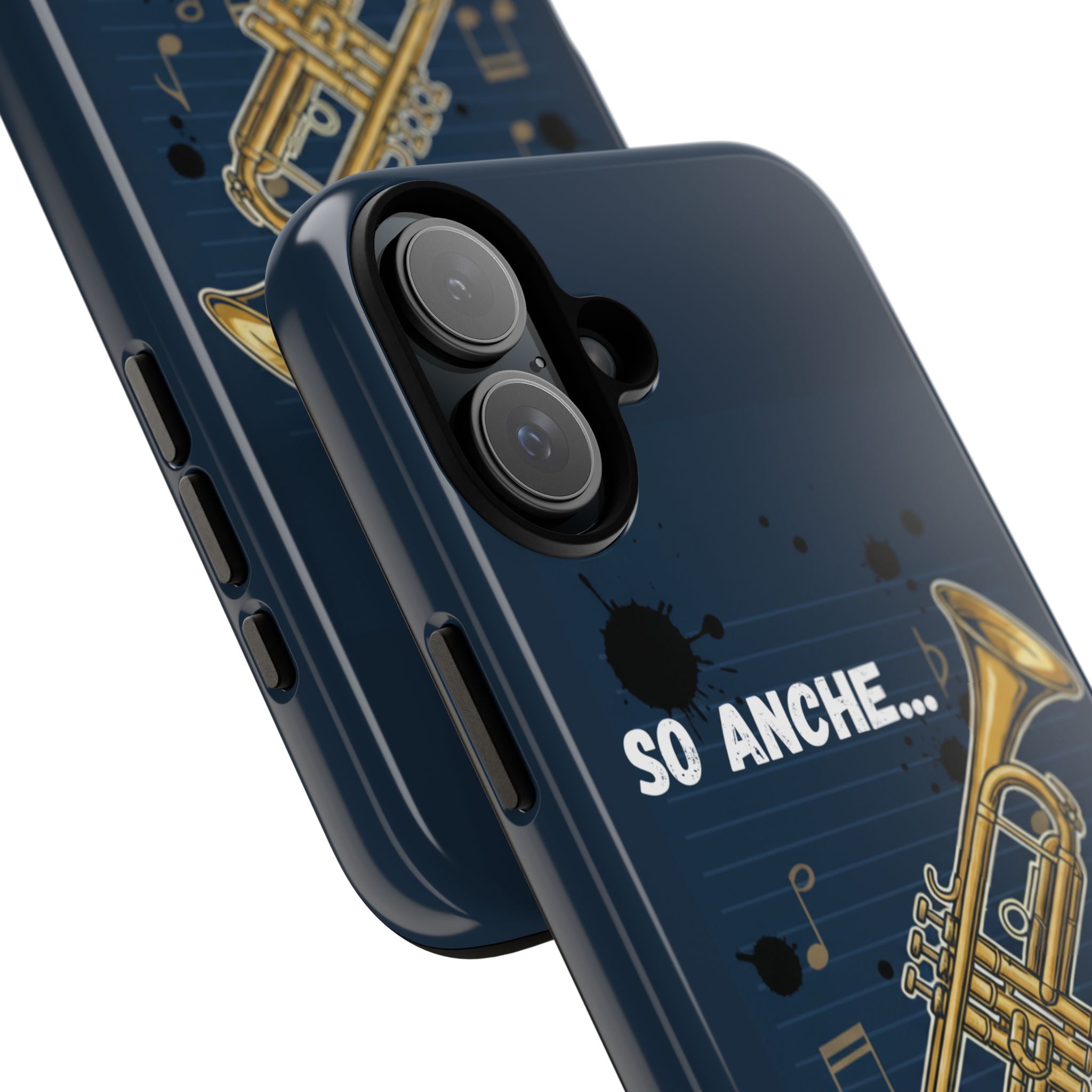 Cover Telefono rigida  Musicista Originale "So Anche... RE" Idea regalo musicisti ironici