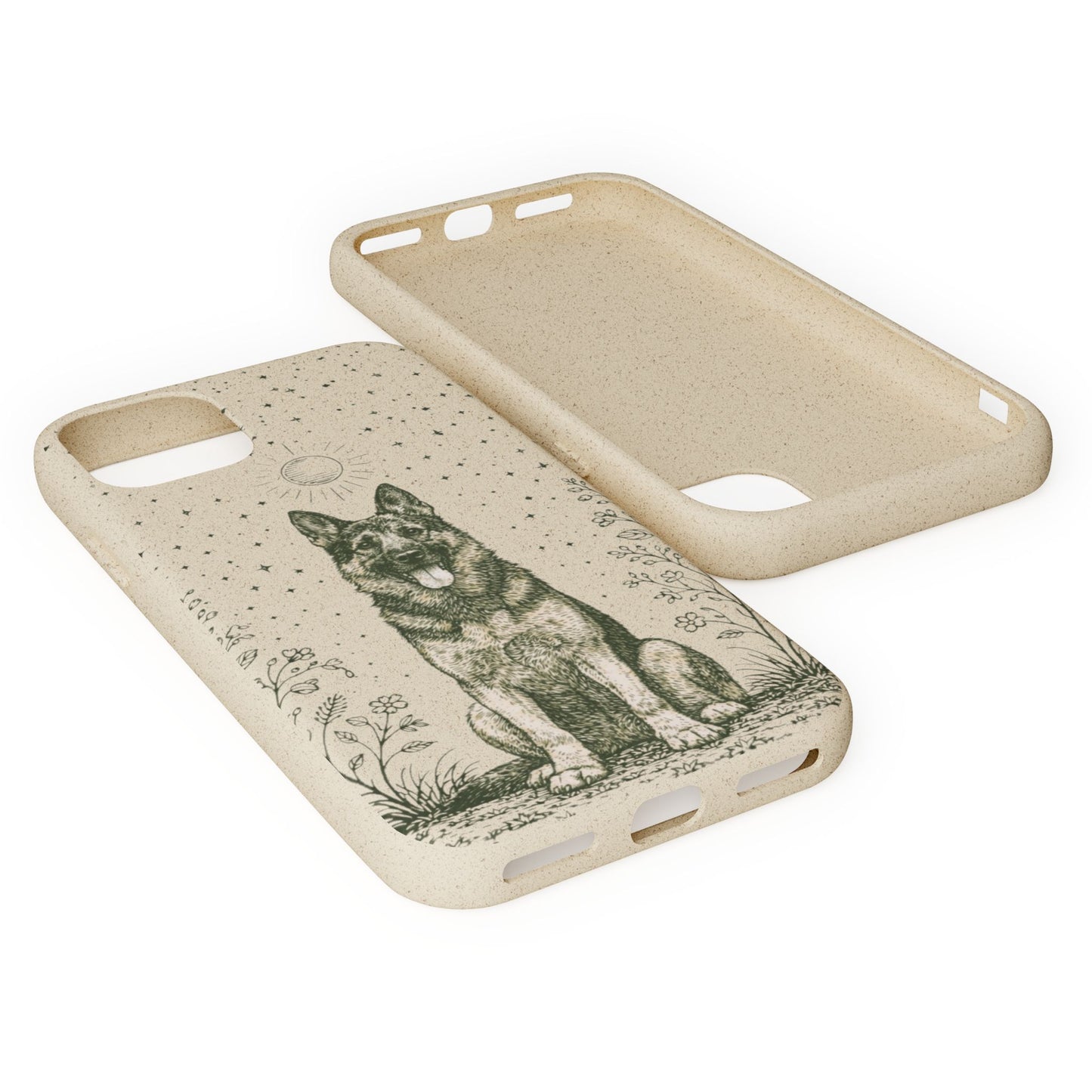 Cover iphone Biodegradabile Originale Pastore Tedesco