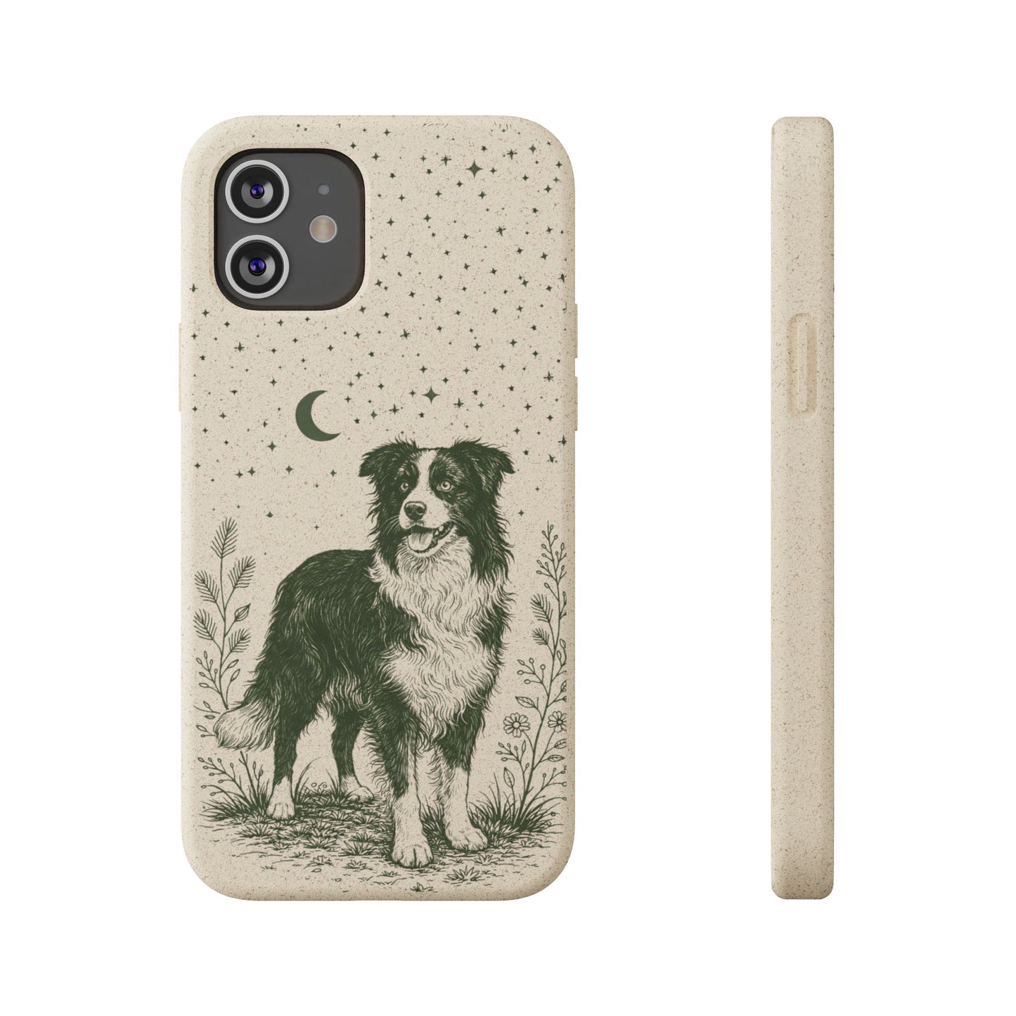 Cover iPhone Biodegradabile Originale Border Collie