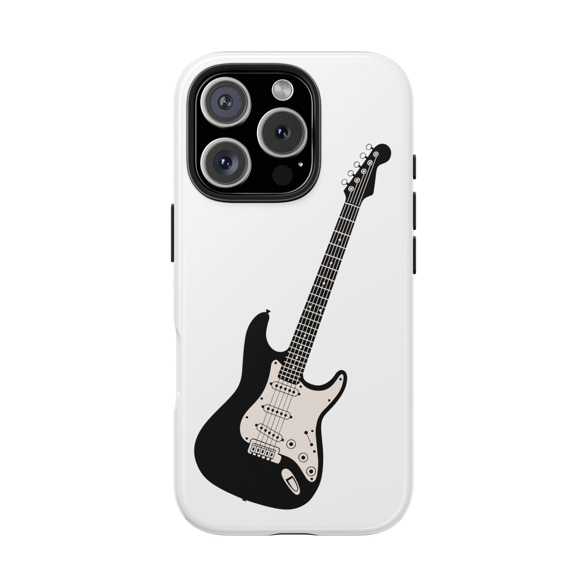 Custodia Tough con Chitarra Elettrica per iPhone Pro e Samsung Galaxy S24/S23