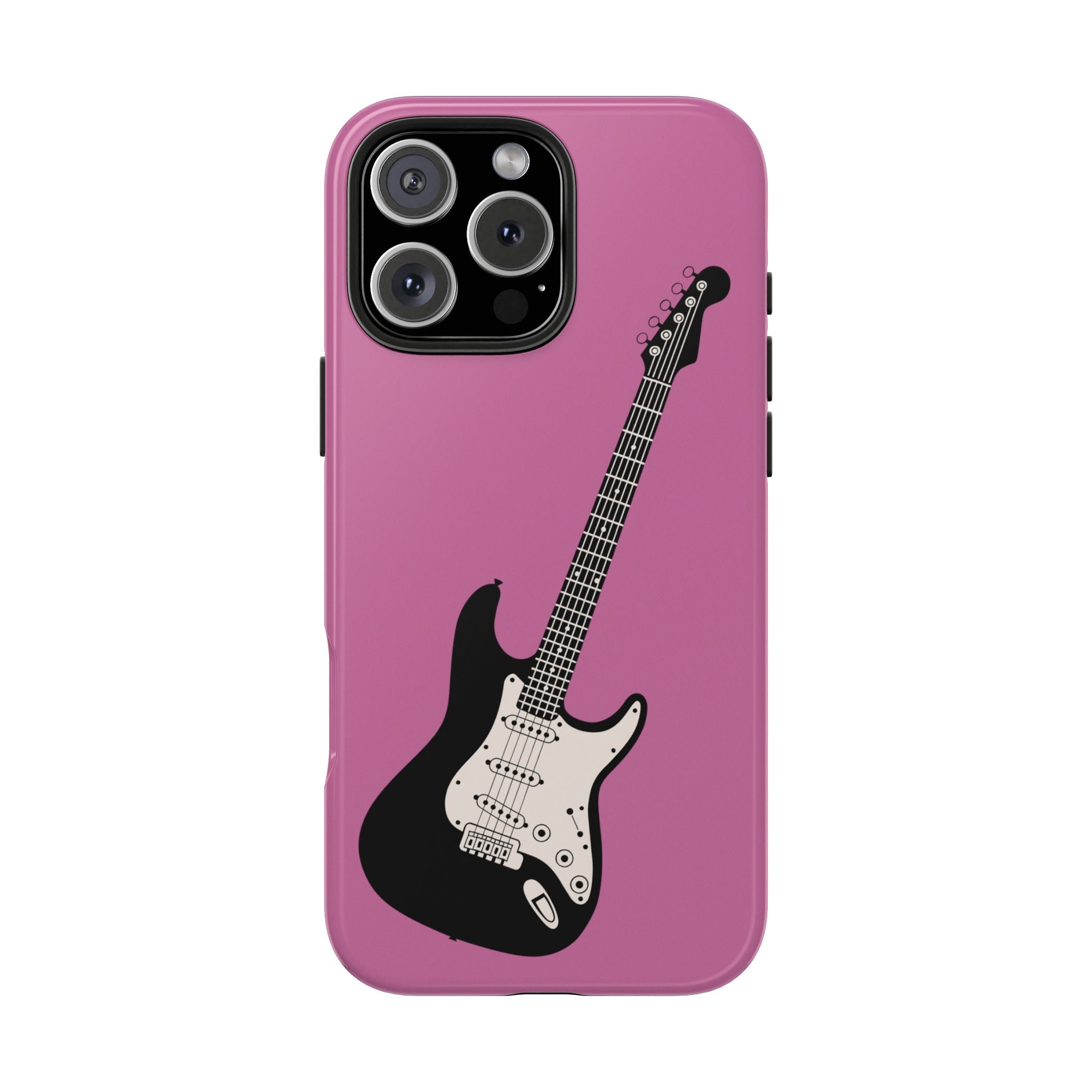 Cover Chitarra Rosa Rock Donna