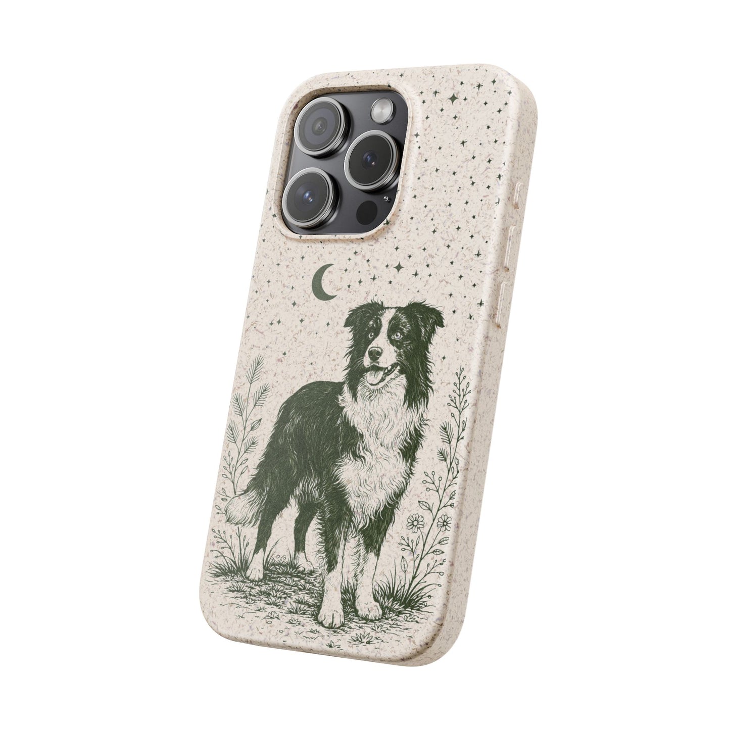 Cover iPhone Biodegradabile Originale Border Collie