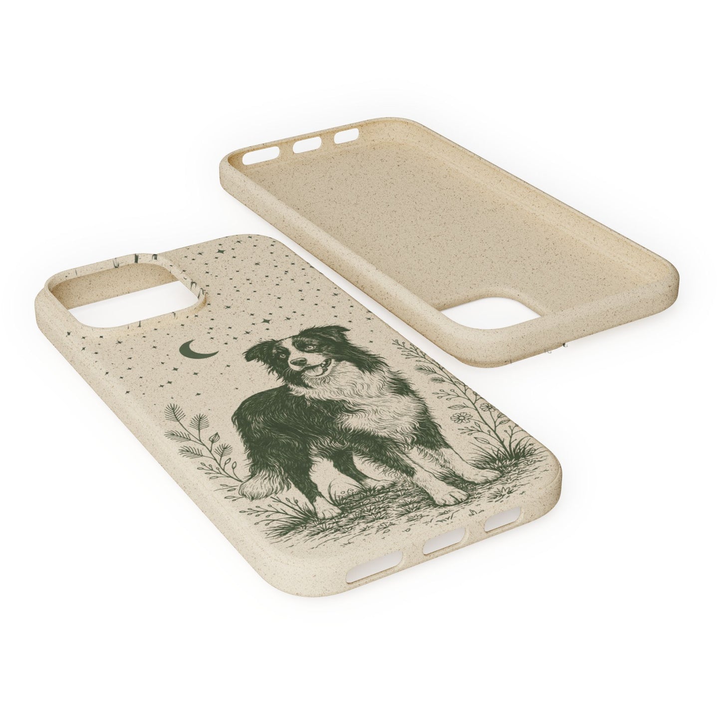 Cover iPhone Biodegradabile Originale Border Collie