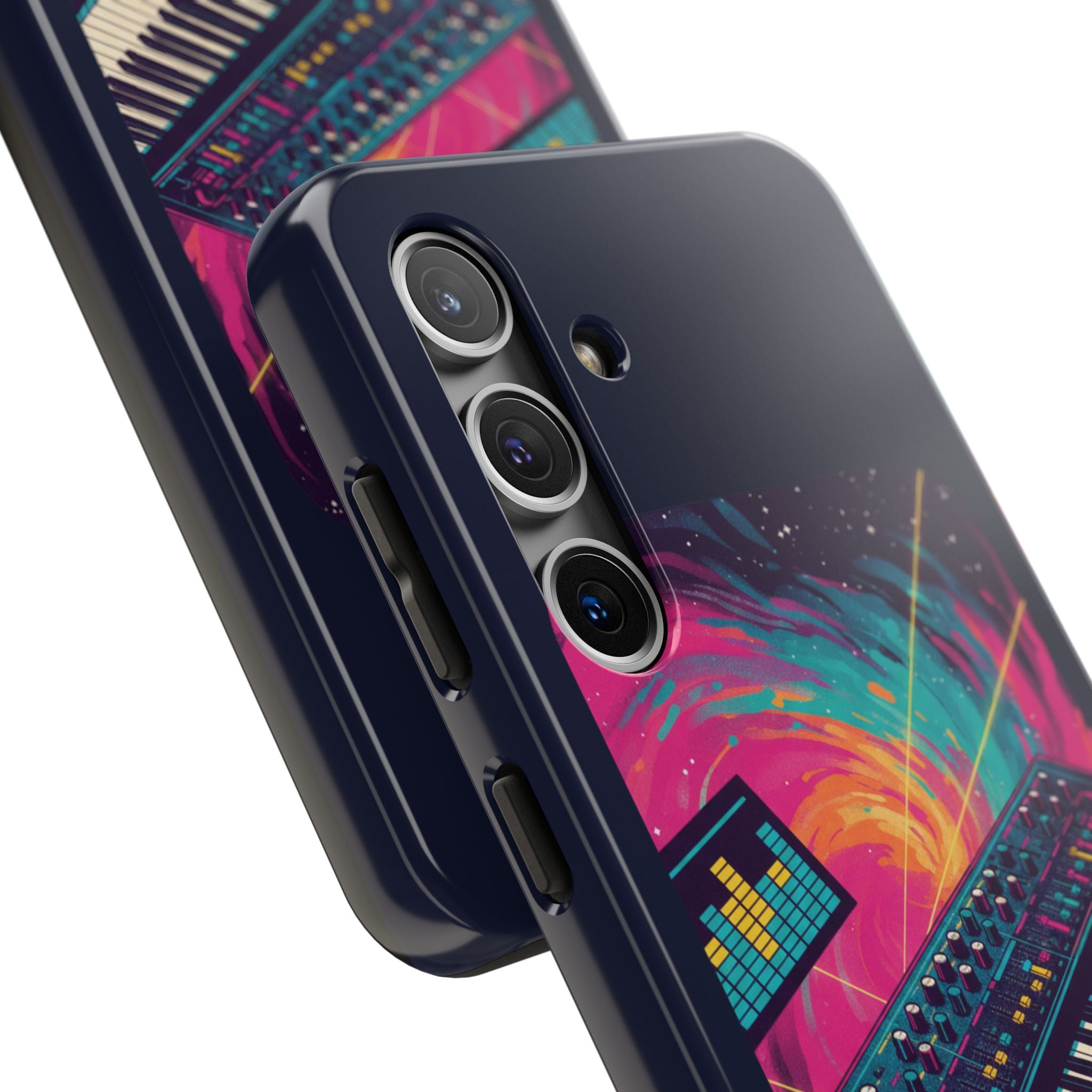 Cover Tough Synth Galattico DJ Producer | Custodia iPhone Samsung